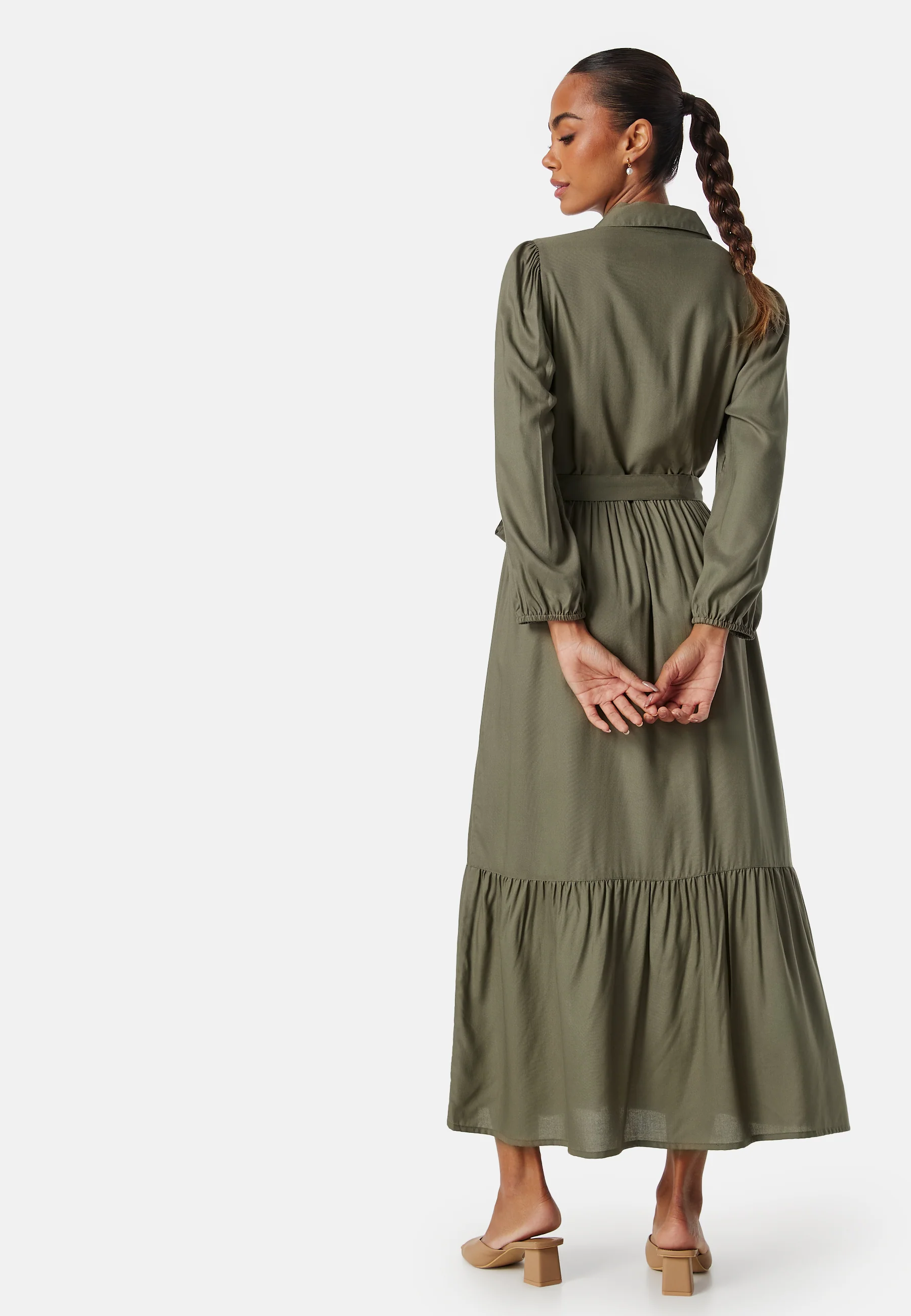 Viscose Shirt Dress - Image 3