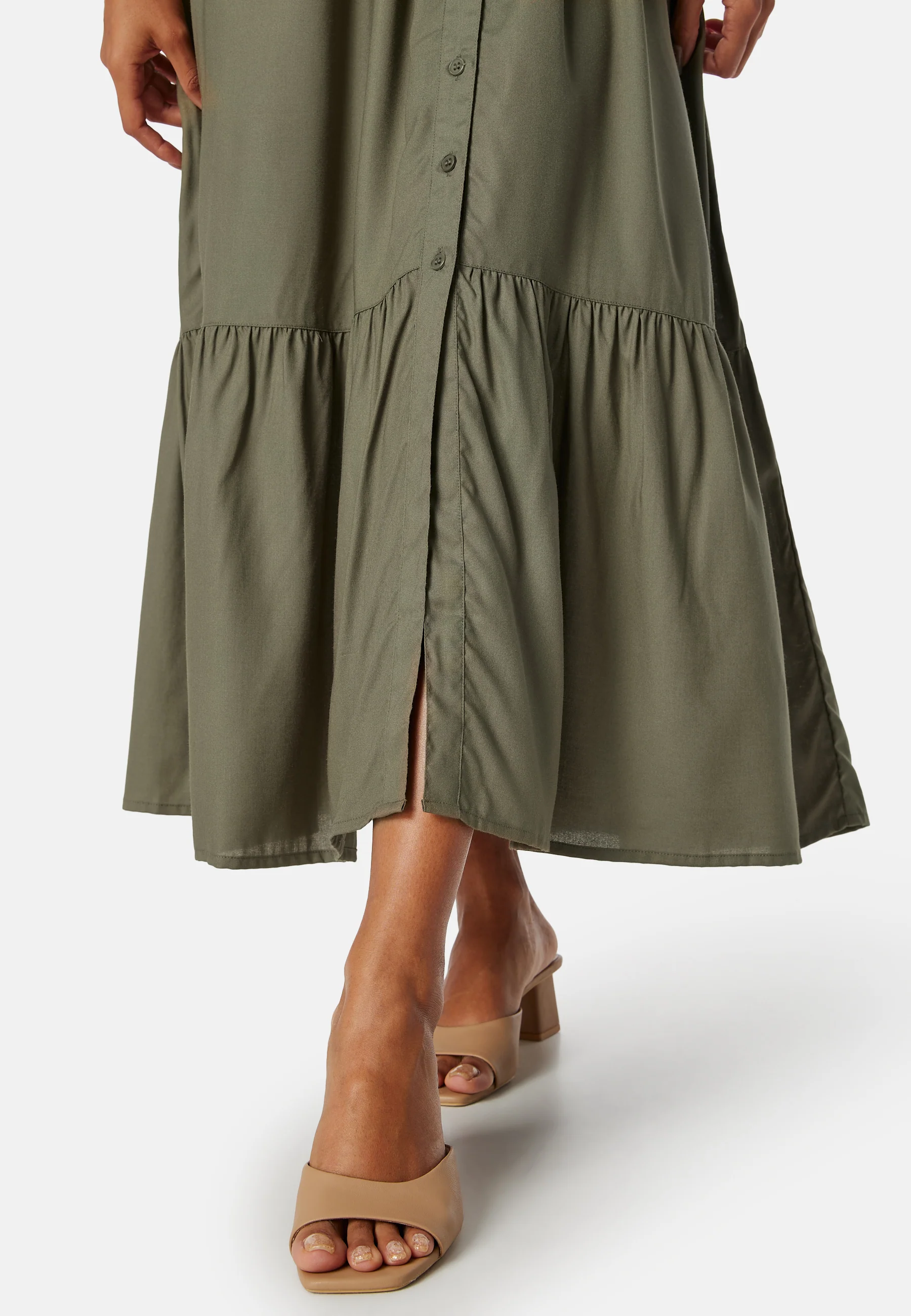 Viscose Shirt Dress - Image 5
