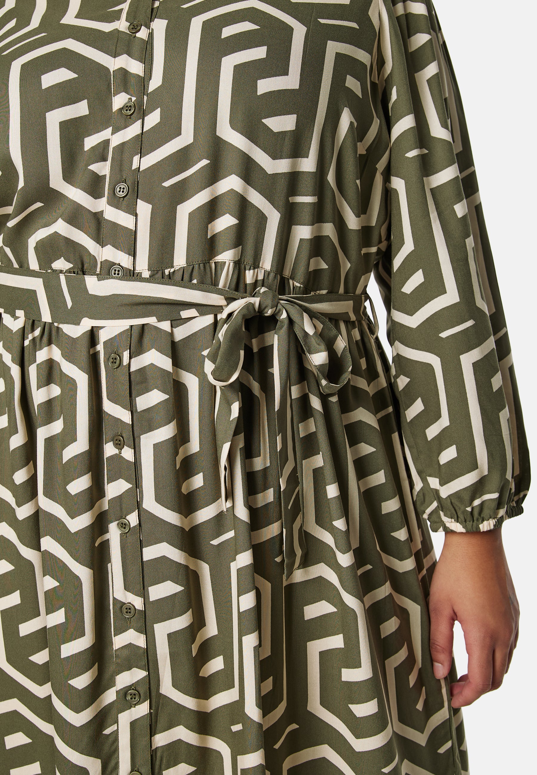 Viscose Shirt Dress - Image 7