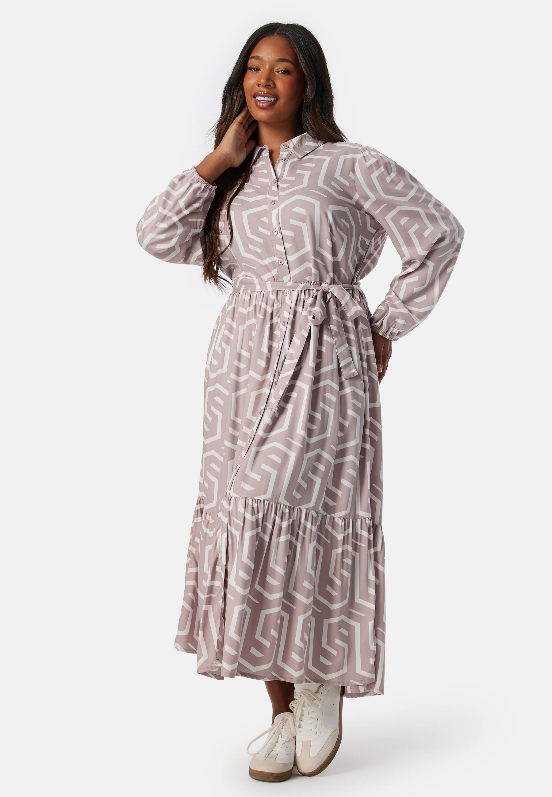 Viscose Shirt Dress - Image 5