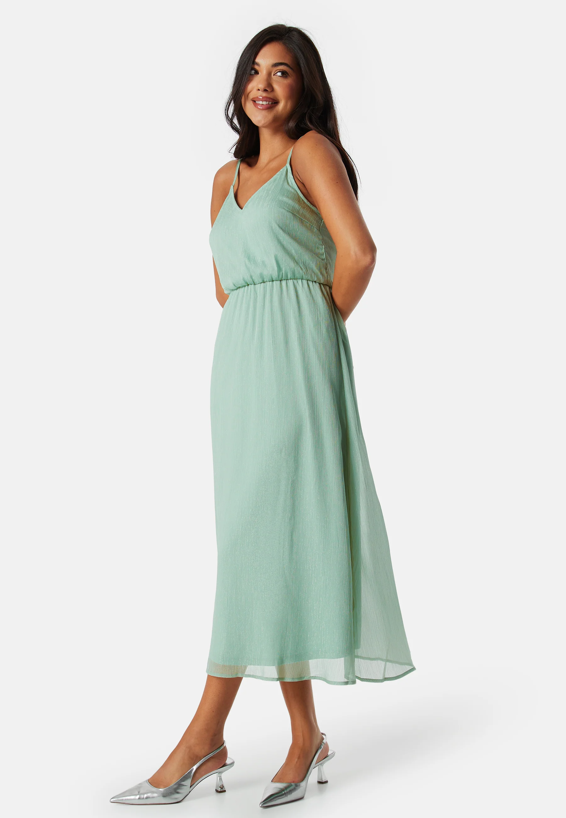 Visiantha strap midi dress