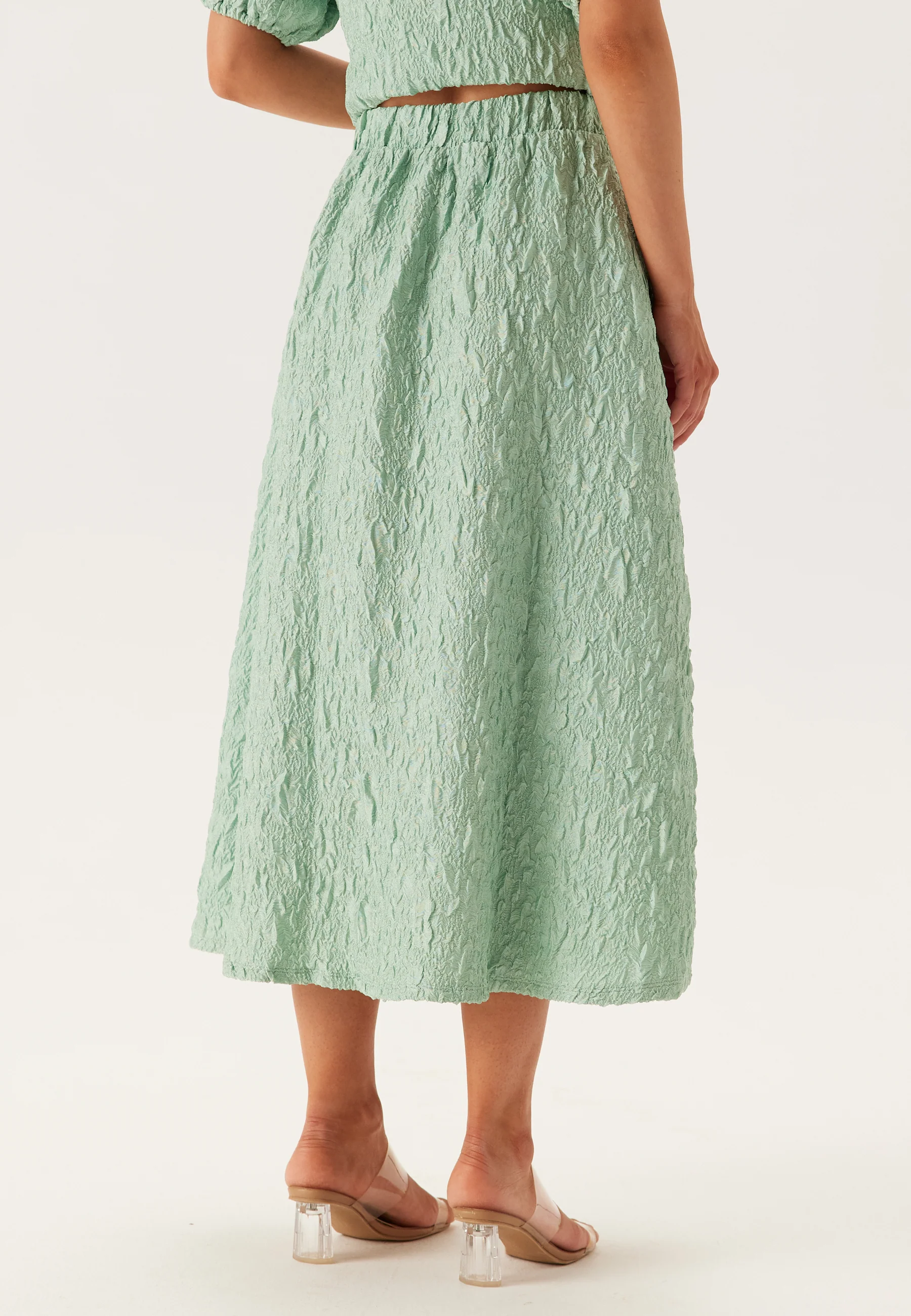 Visophia Hw Volume Midi Skirt - Image 2