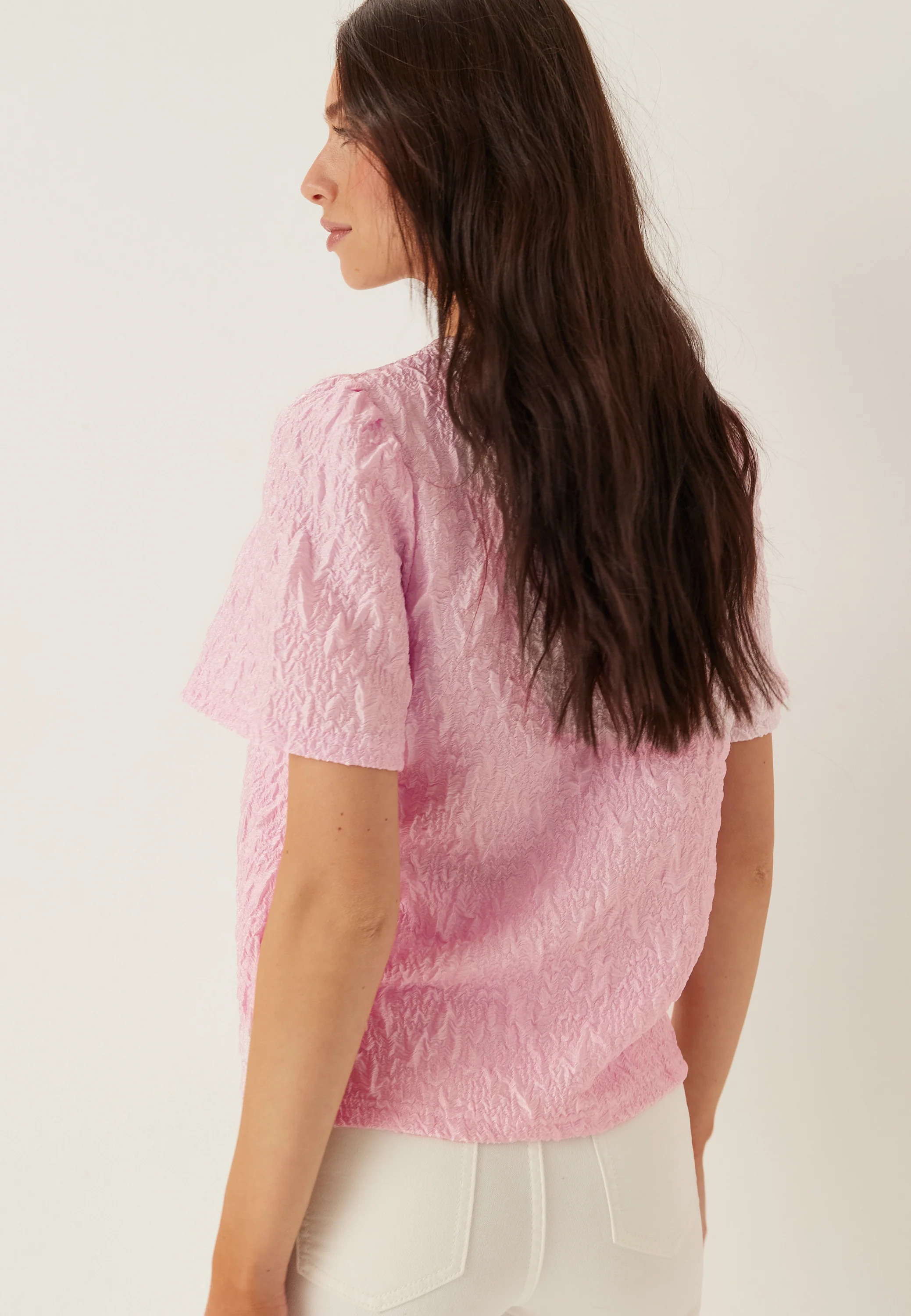 Visophia O-neck S/S TOP - Image 3