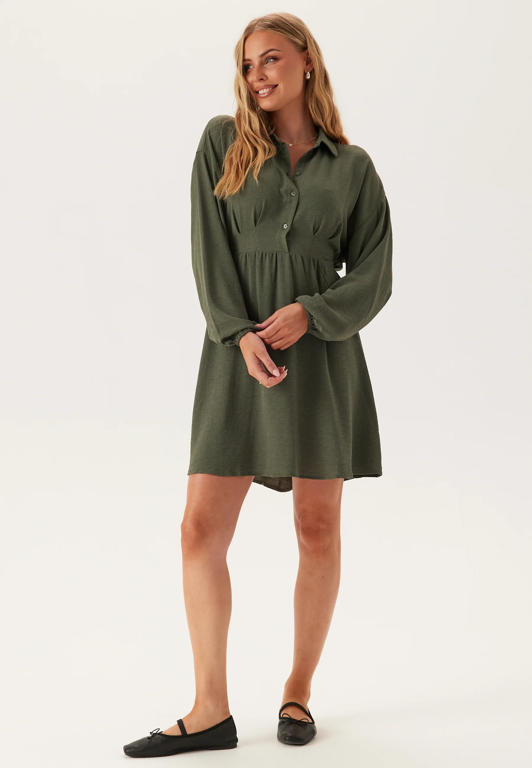 Visurashil L/S SHIRT DRESS SHI - Image 3