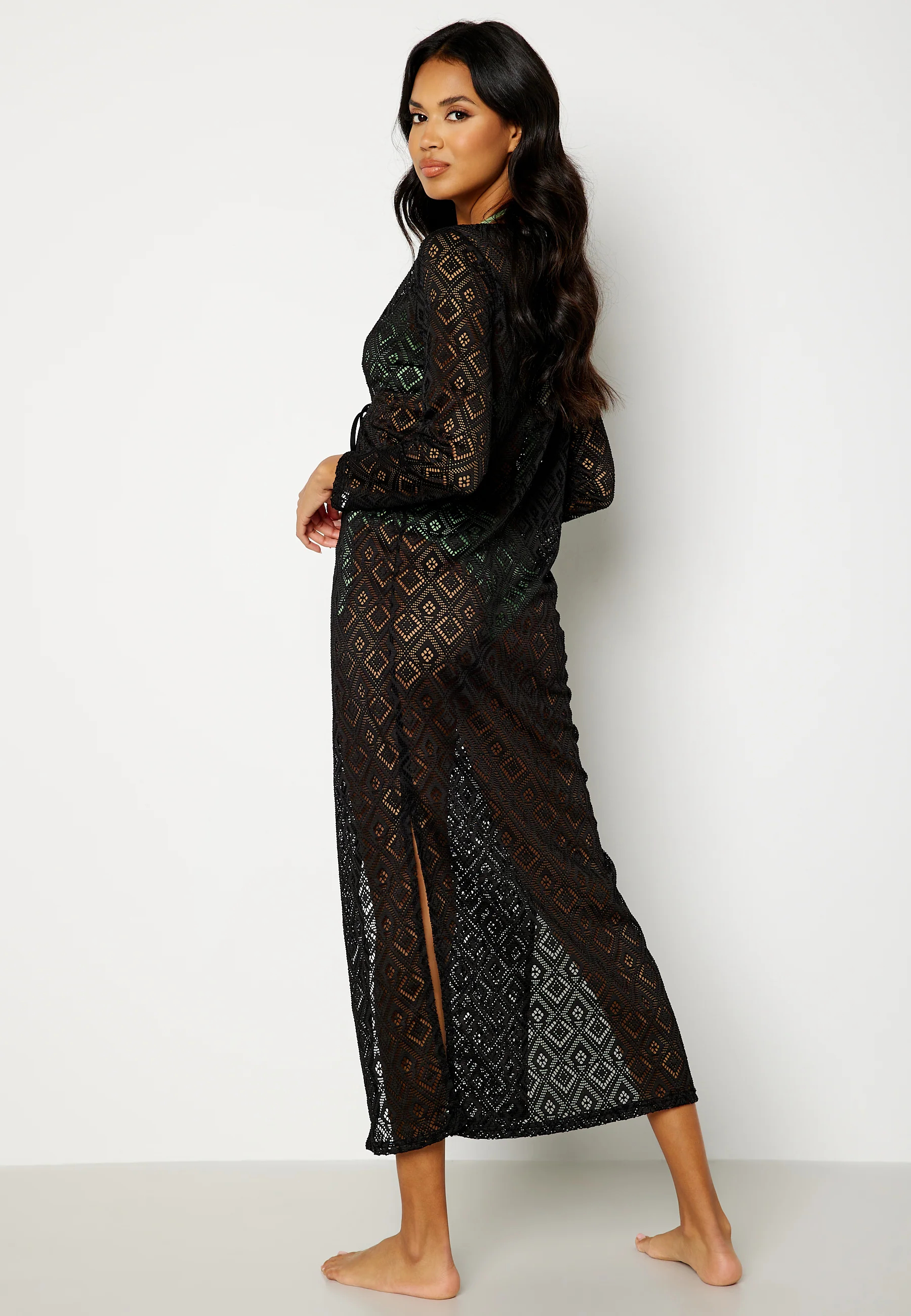 Vita 7/8 Lace Ankle Kimono - Image 2
