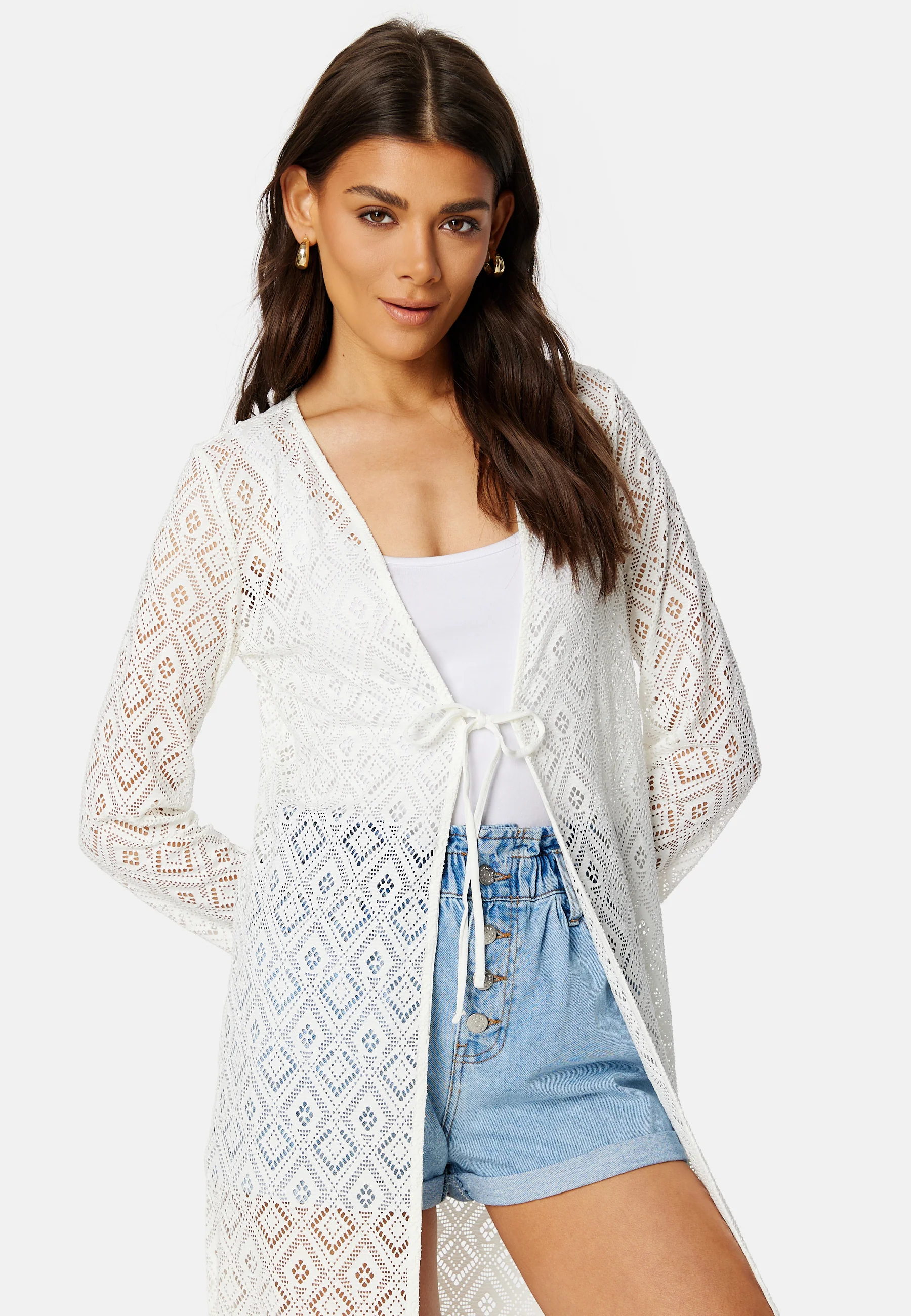 Vita 7/8 Lace Ankle Kimono - Image 4