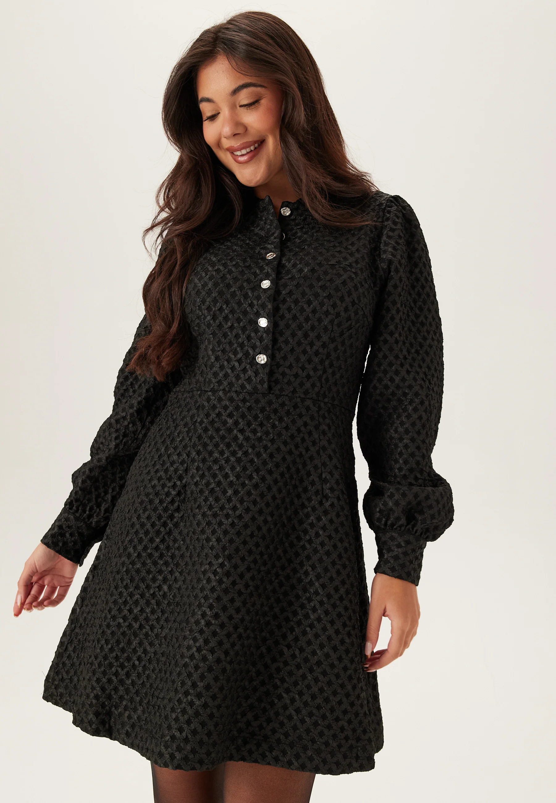 Vitaliama L/S JAQCUARD DRESS - Image 2