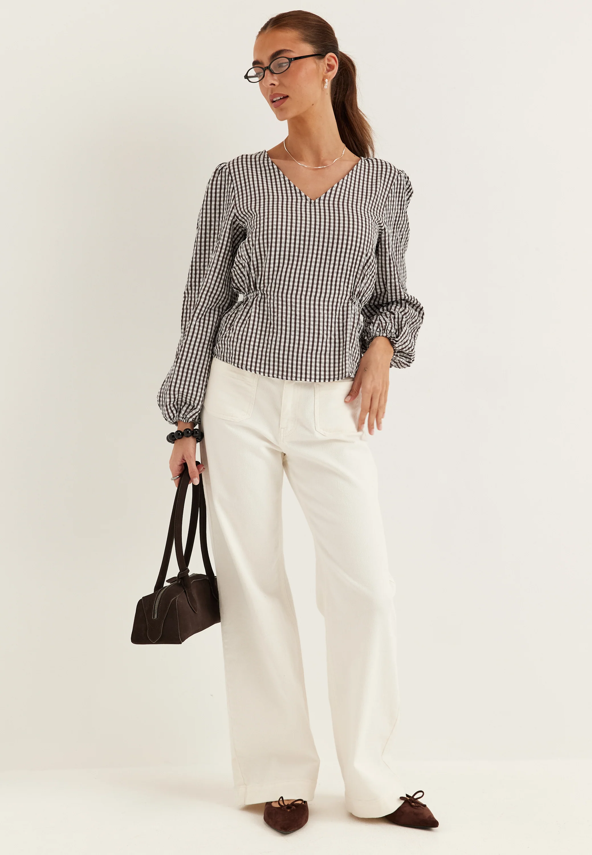 Viterni V-neck L/S TOP - Image 2