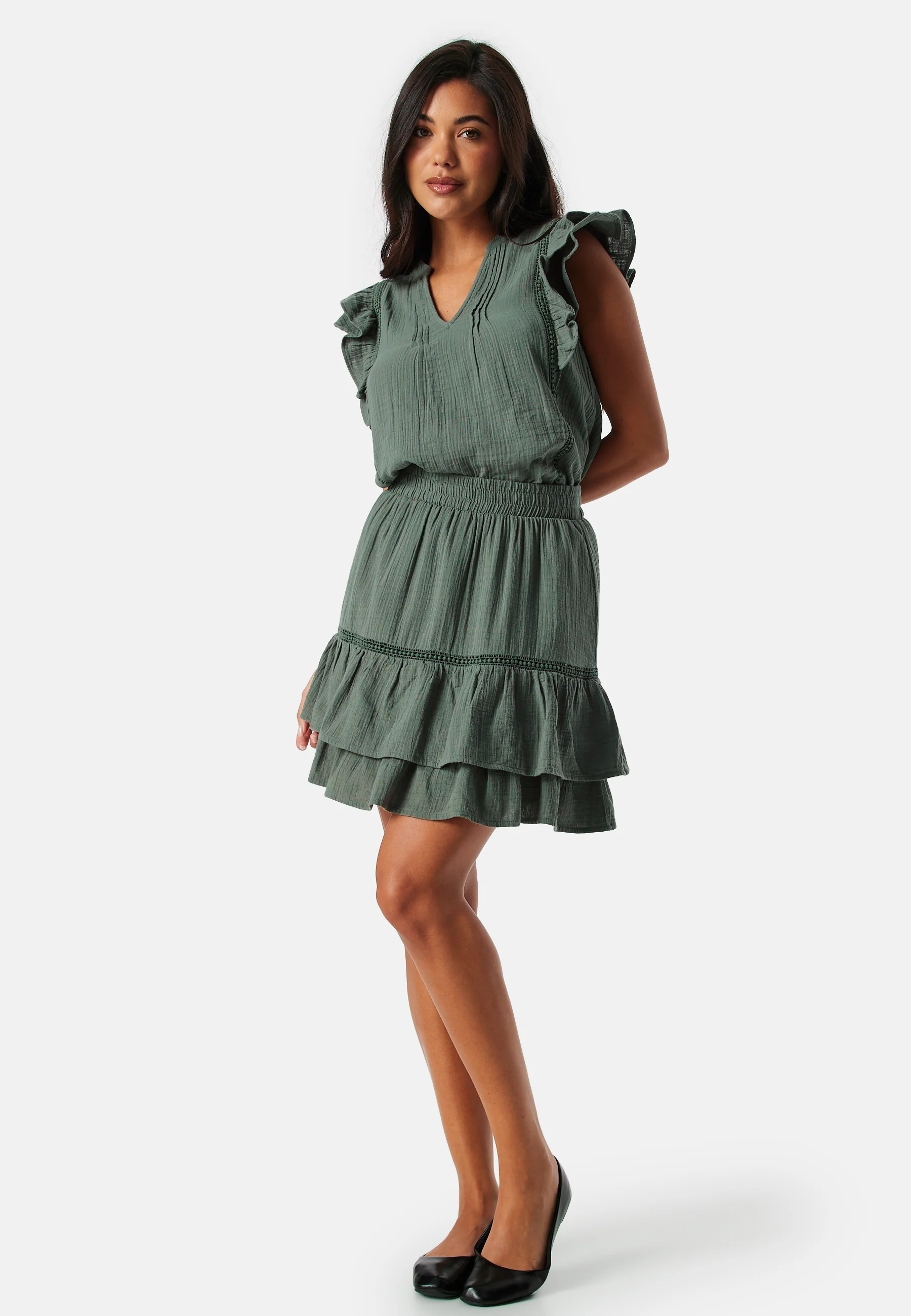 Vitovan flounce short skirt - Image 3