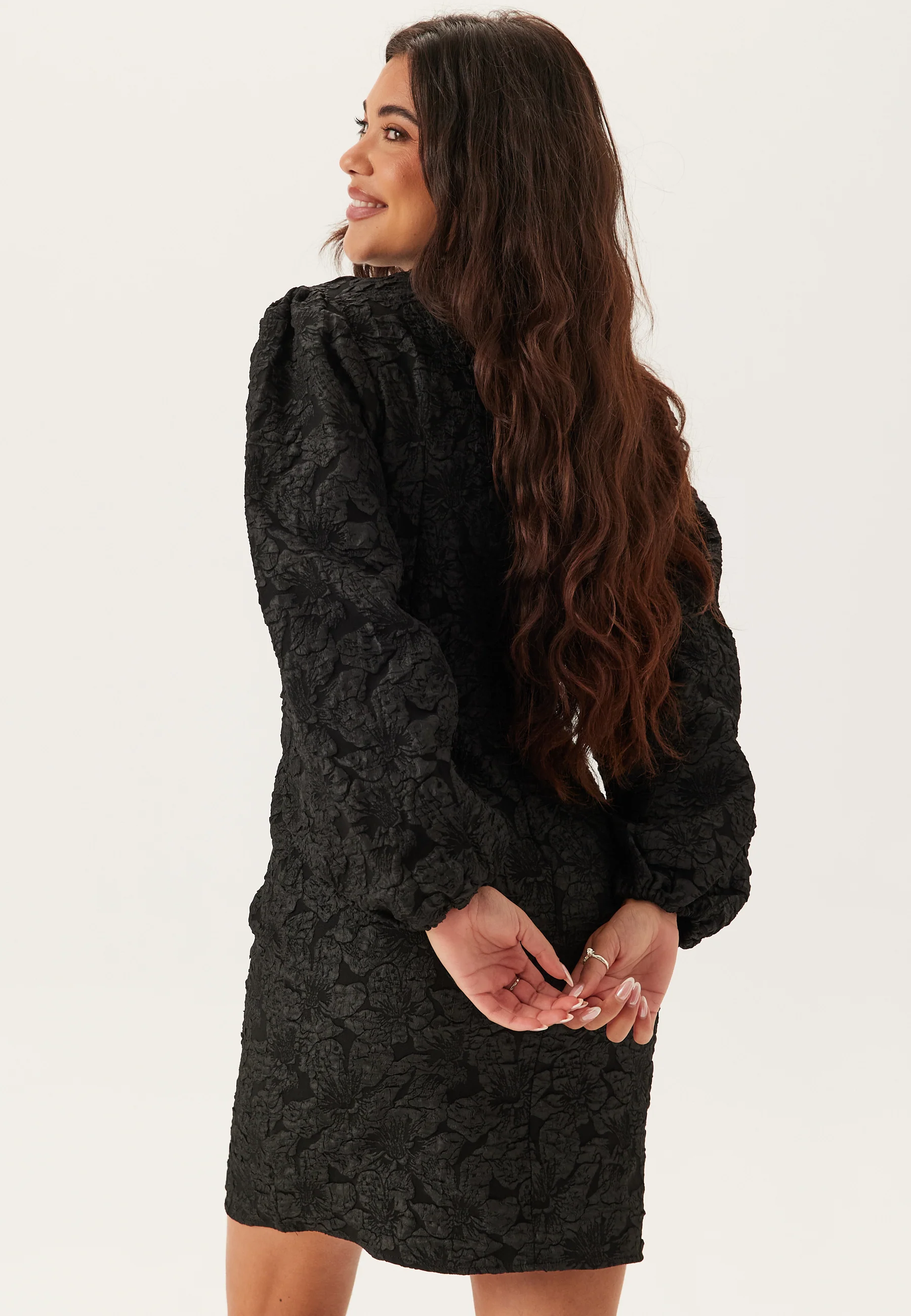 Viwillow L/S SHORT DRESS - Image 3