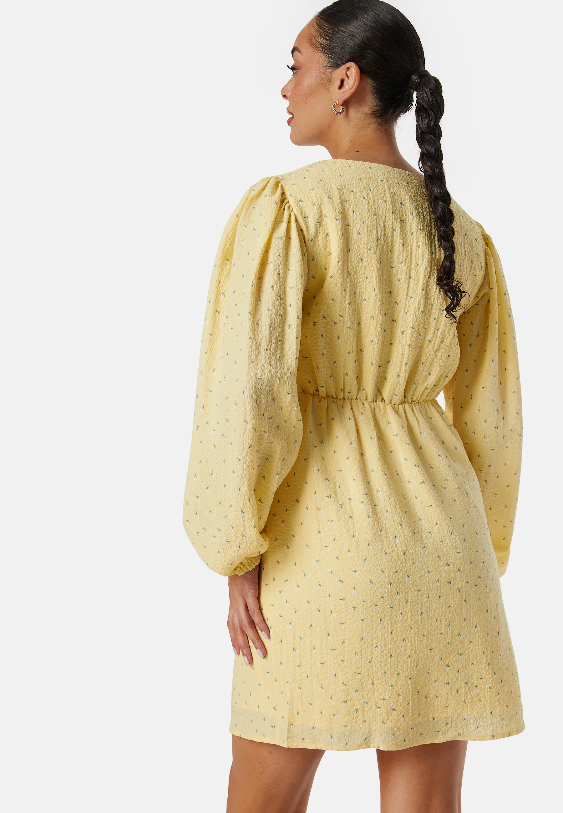 Vmamanda LS V-Neck short dress - Image 2