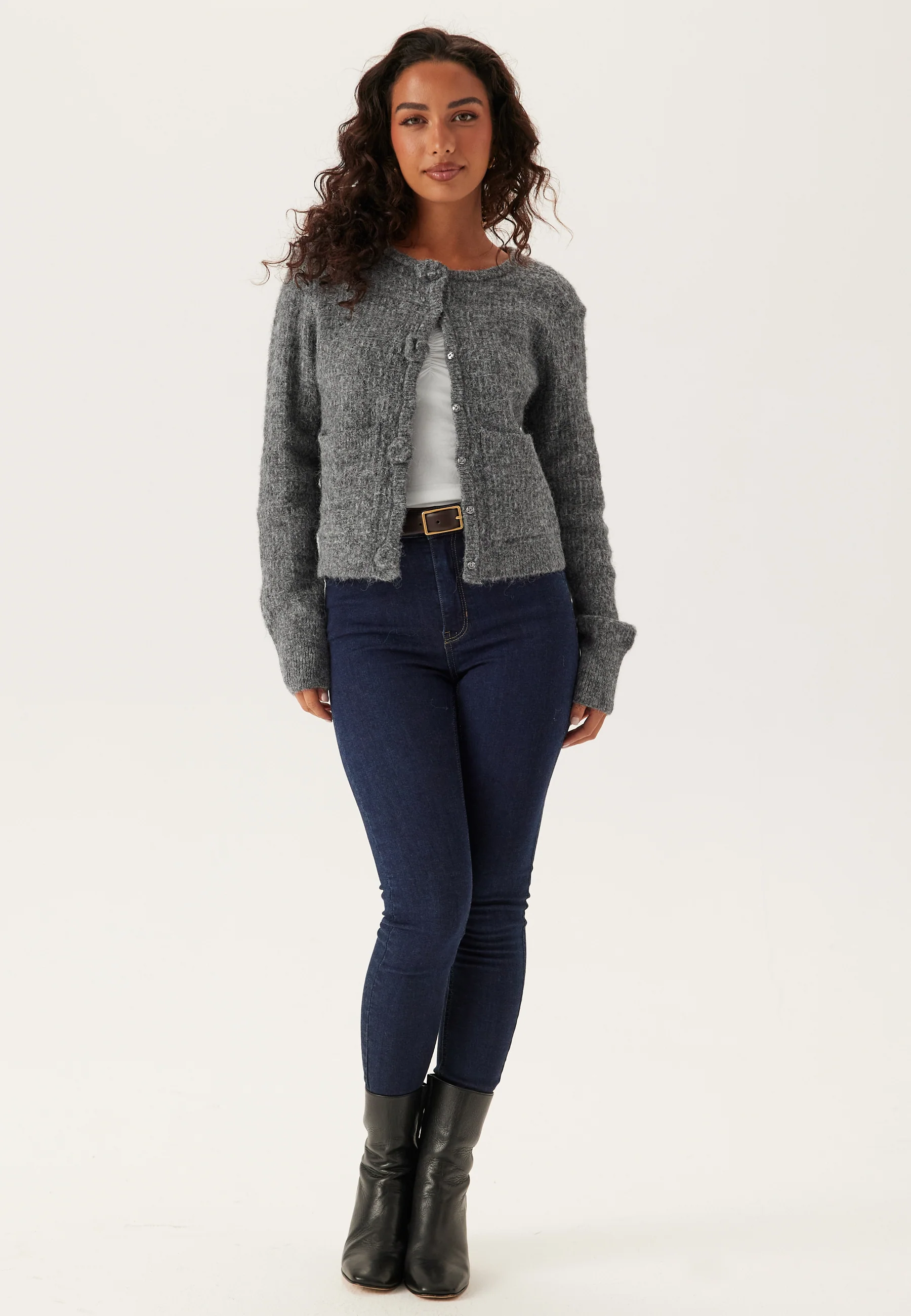 Vmblossom Ls O-neck Cardigan - Image 3
