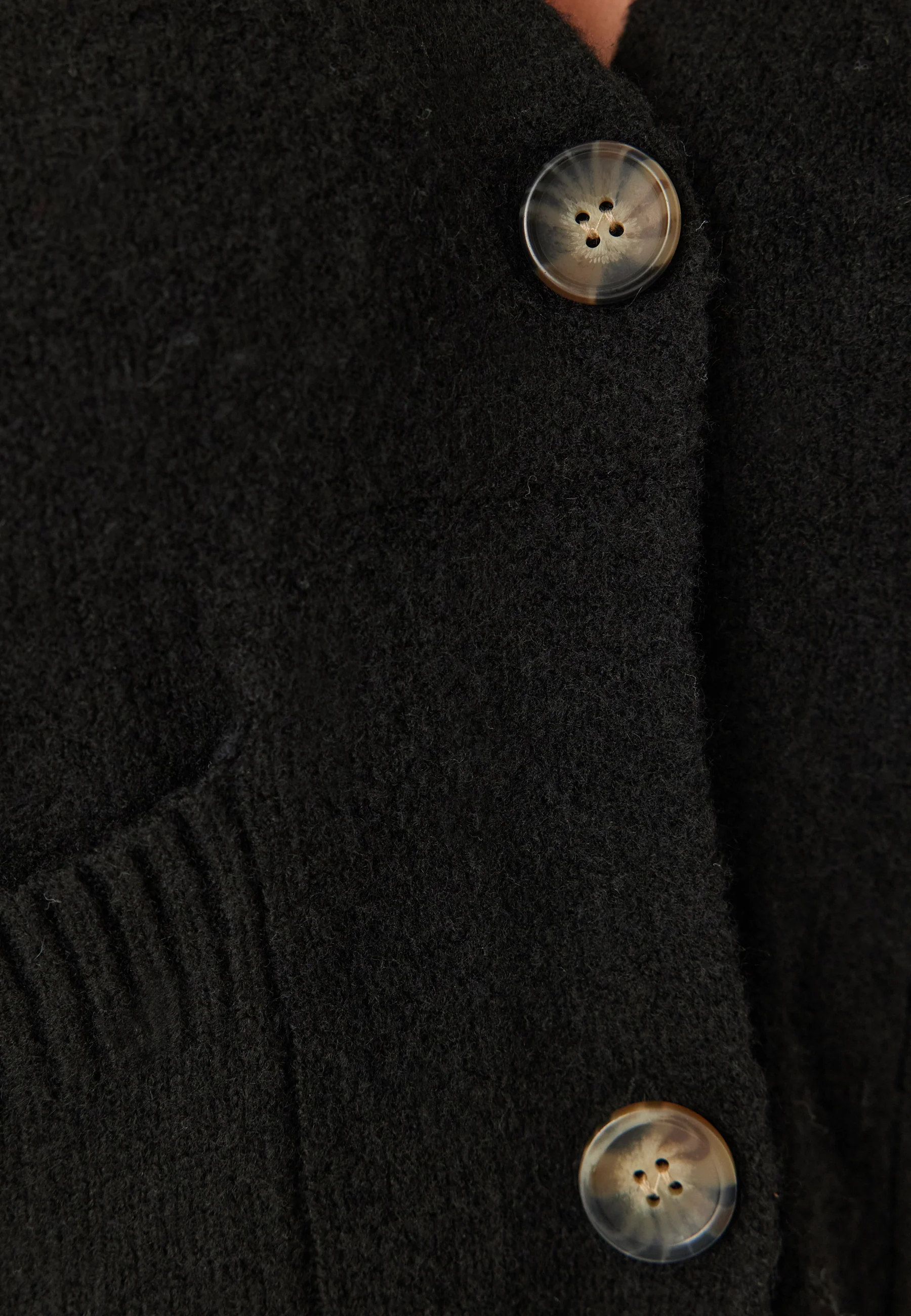 Vmboom Ls V-neck Button Cardig - Image 3