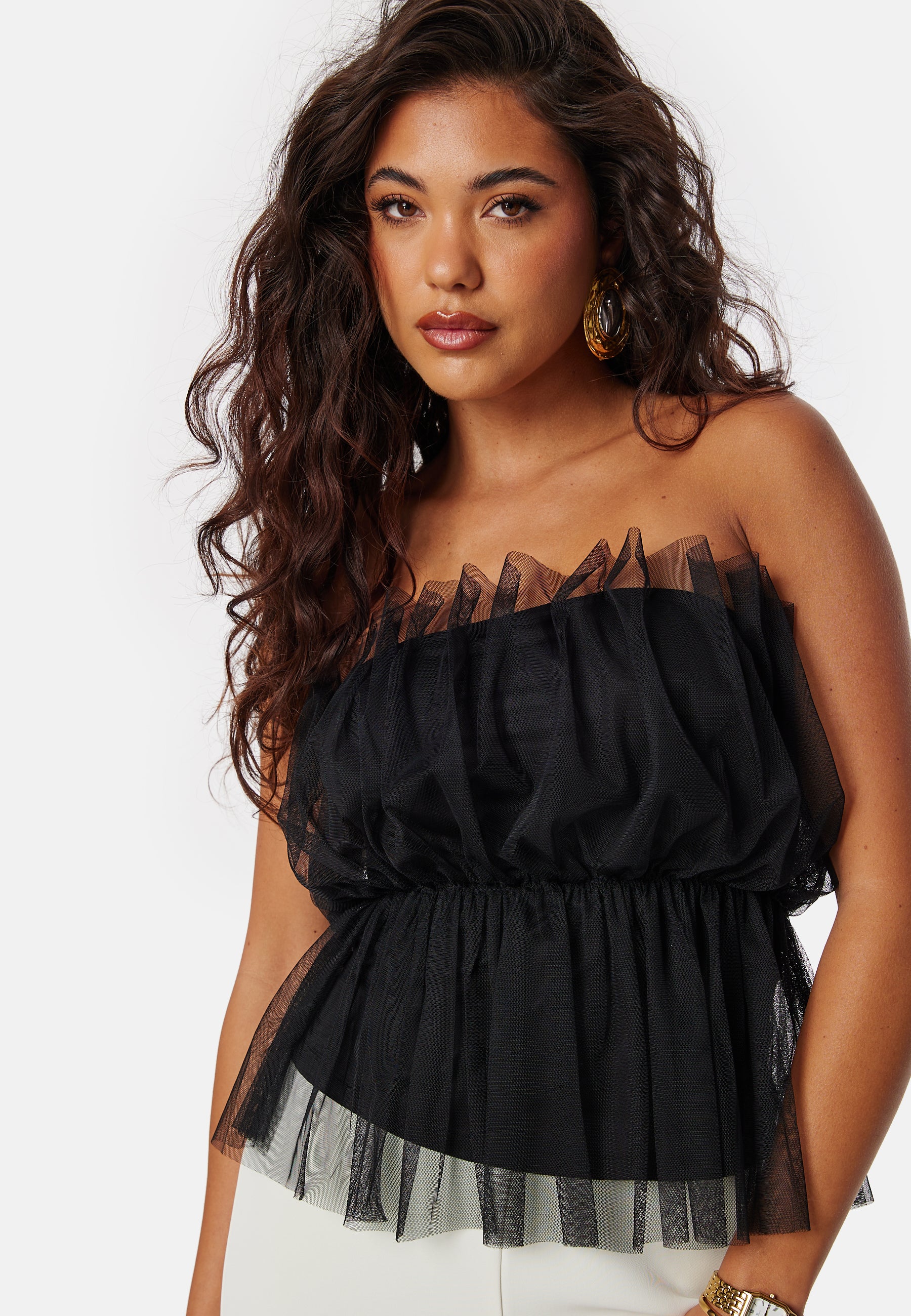 Vmcove Tube Tulle Top Jrs Exp - Image 2