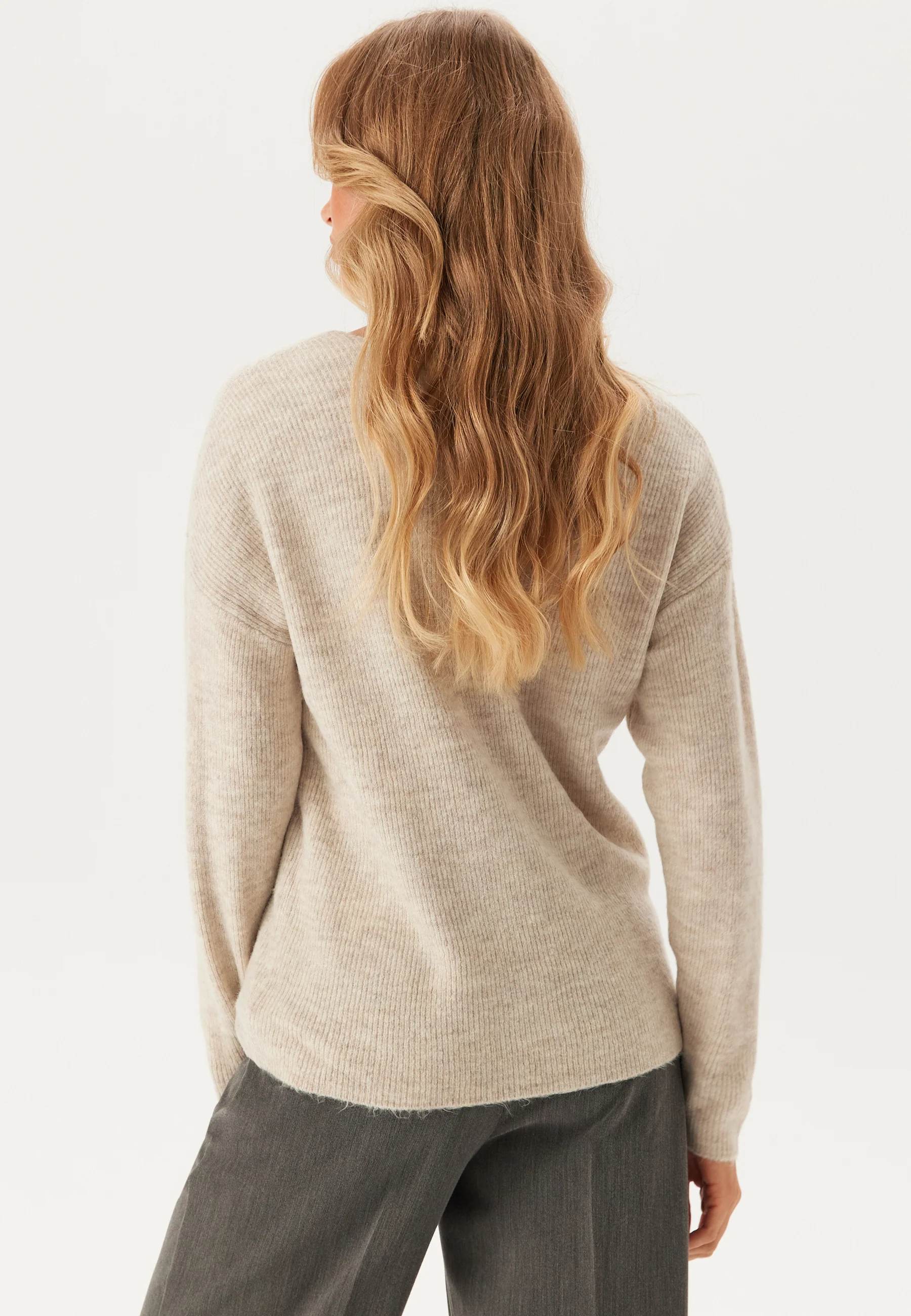 Vmcrewlefile V-Neck Pullover - Image 3