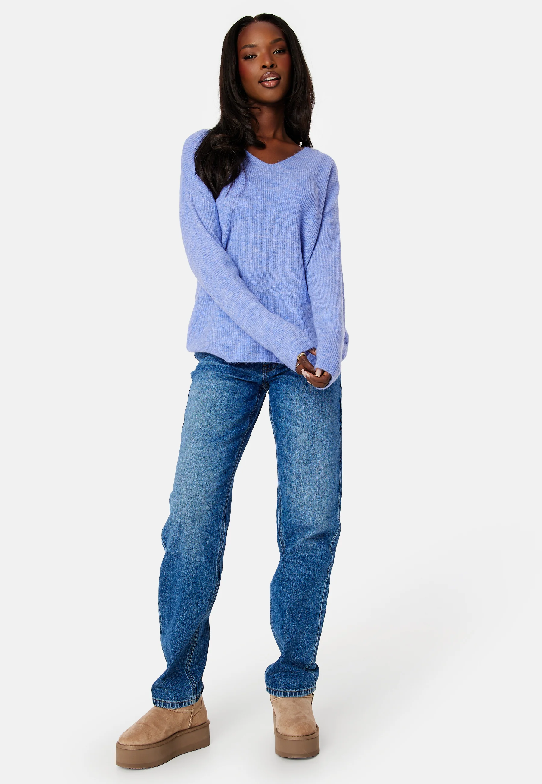 Vmcrewlefile V-Neck Pullover - Image 2
