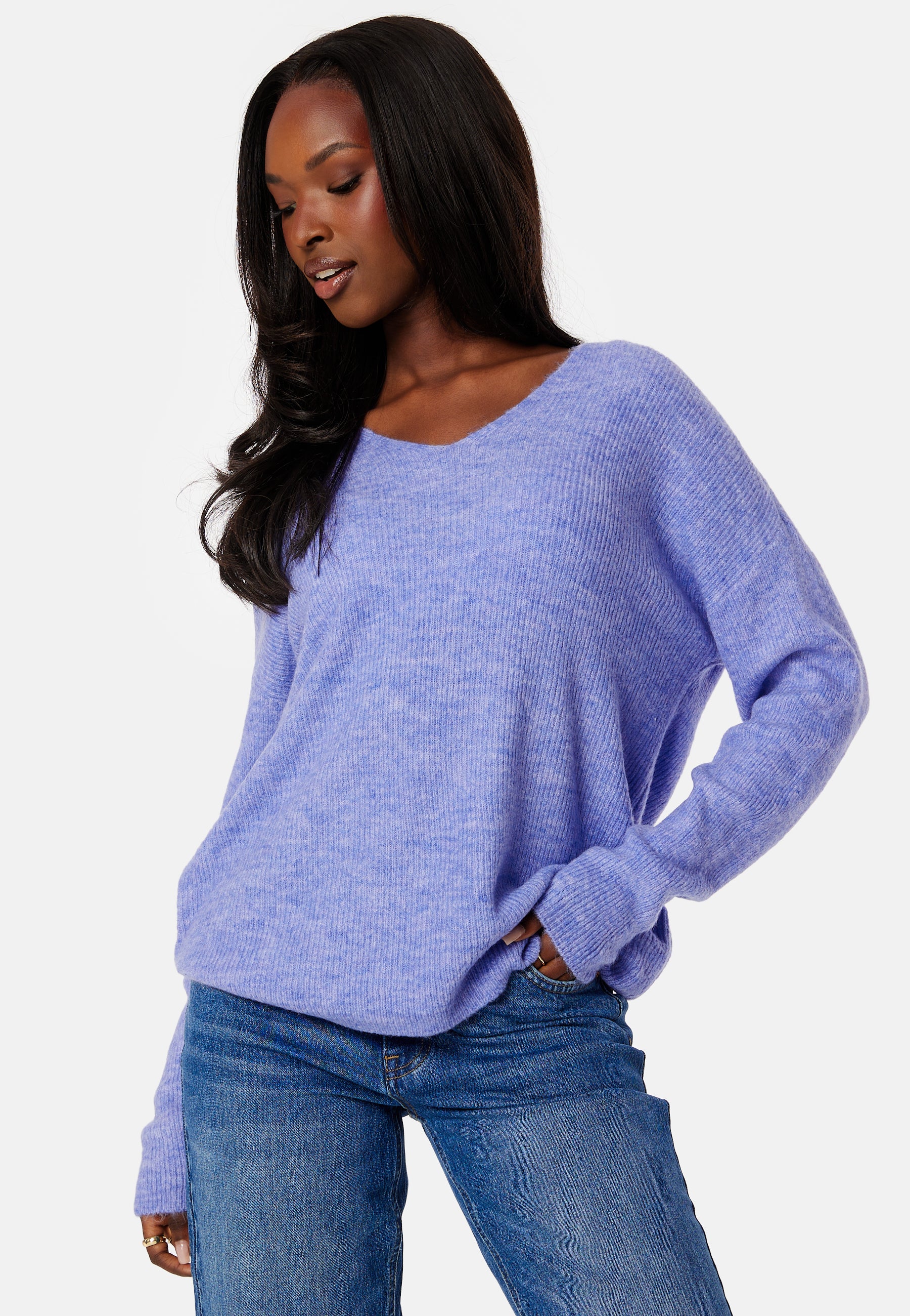 Vmcrewlefile V-Neck Pullover - Image 4