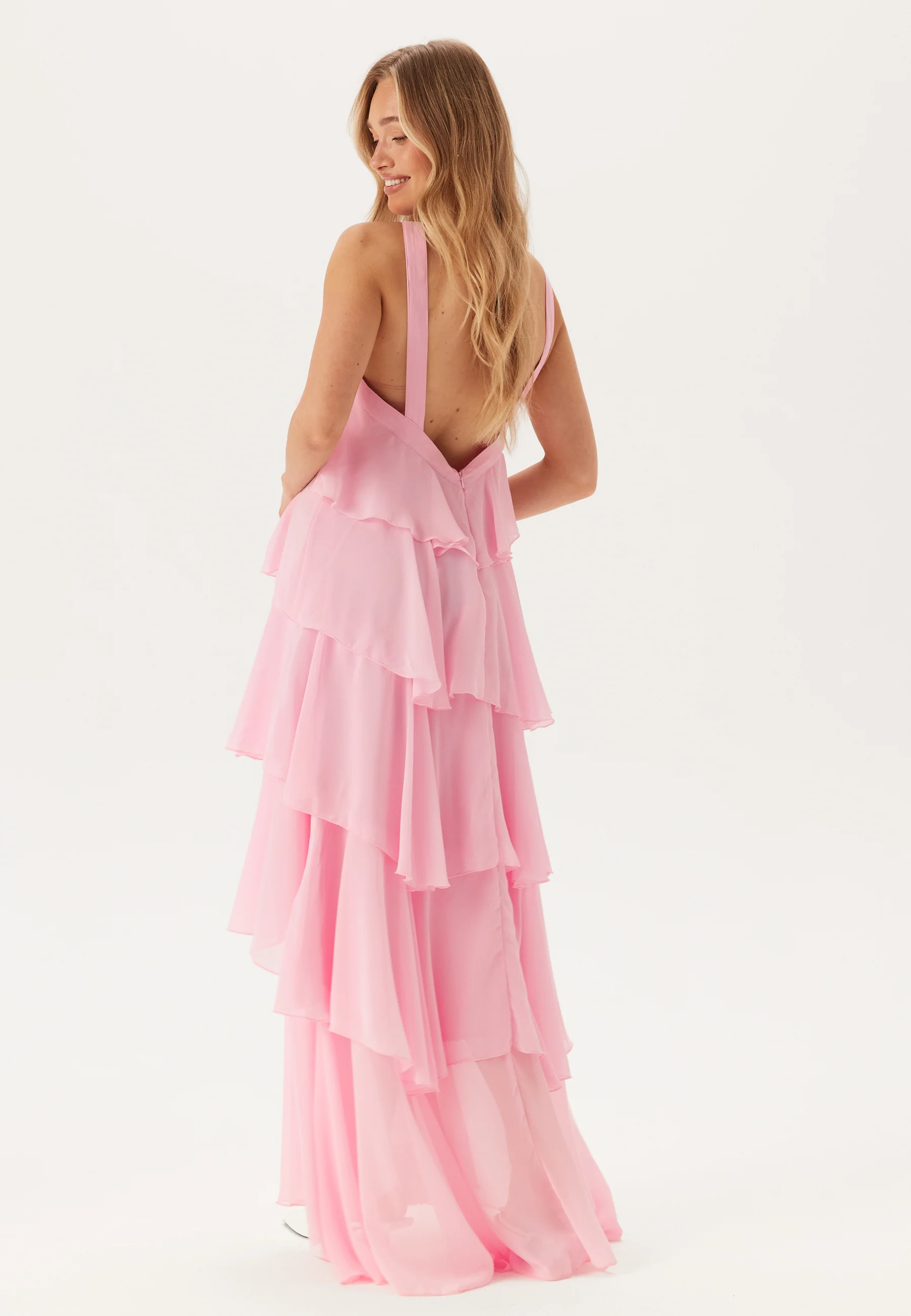 Vmfelicia Sl Ruffle Maxi Dress - Image 4