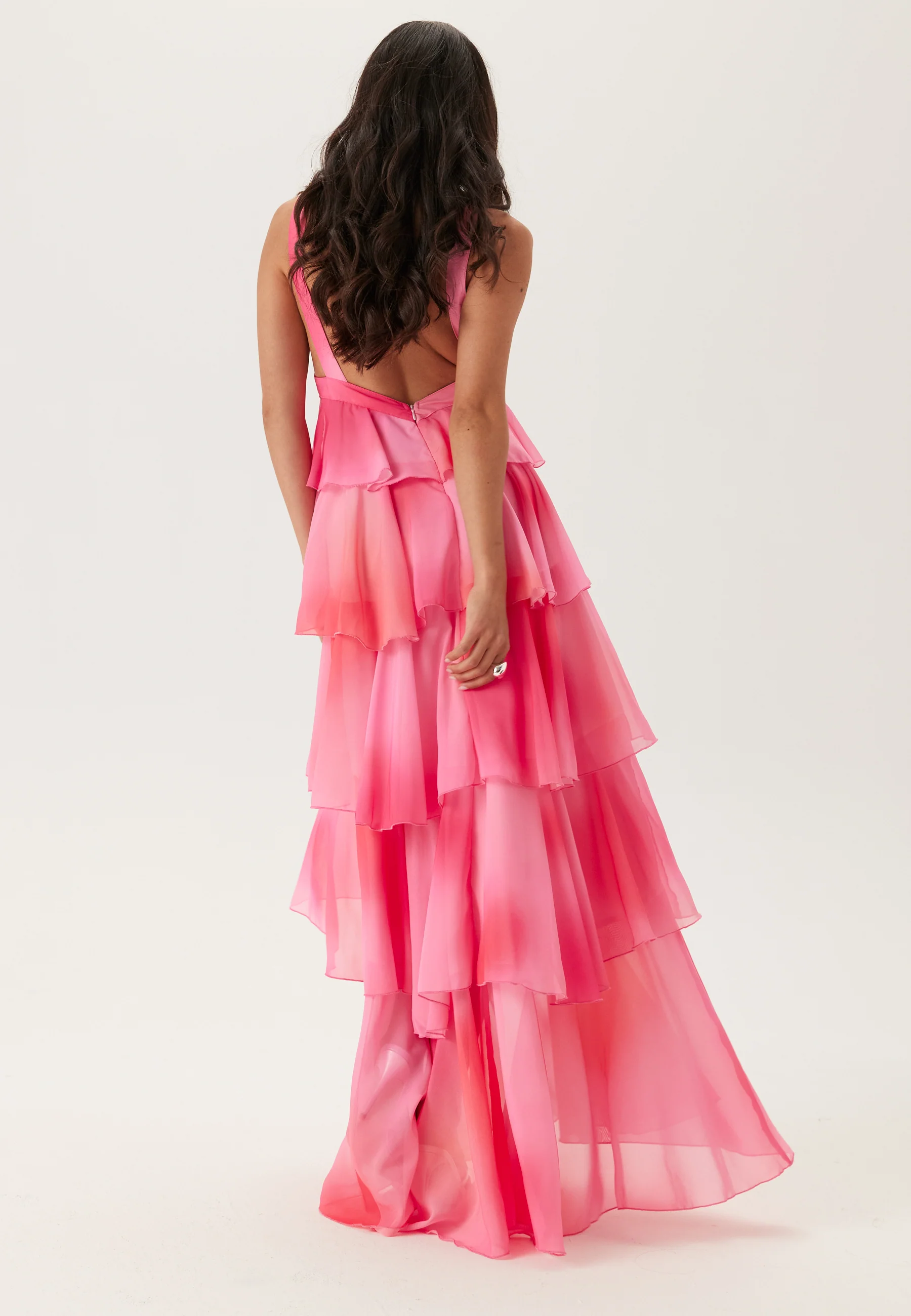 Vmfelicia Sl Ruffle Maxi Dress - Image 2