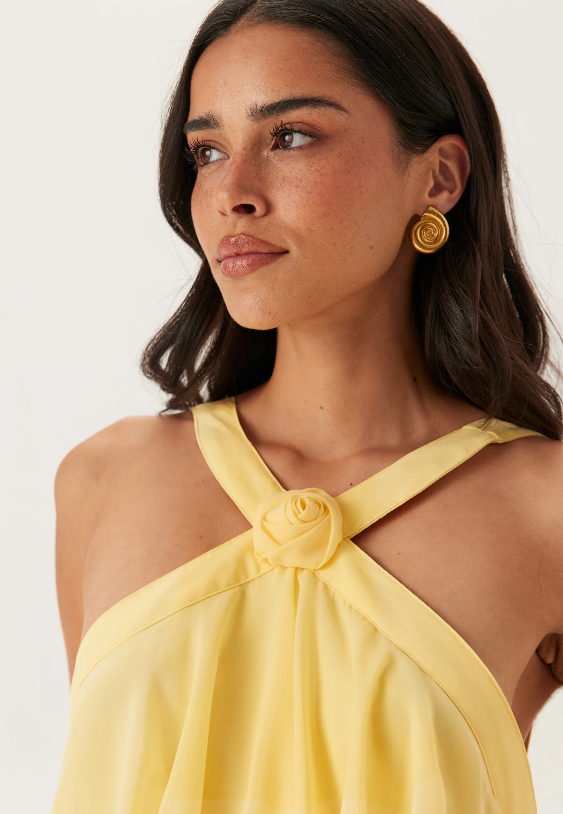Vmfelicia Sl Ruffle Maxi Dress - Image 4