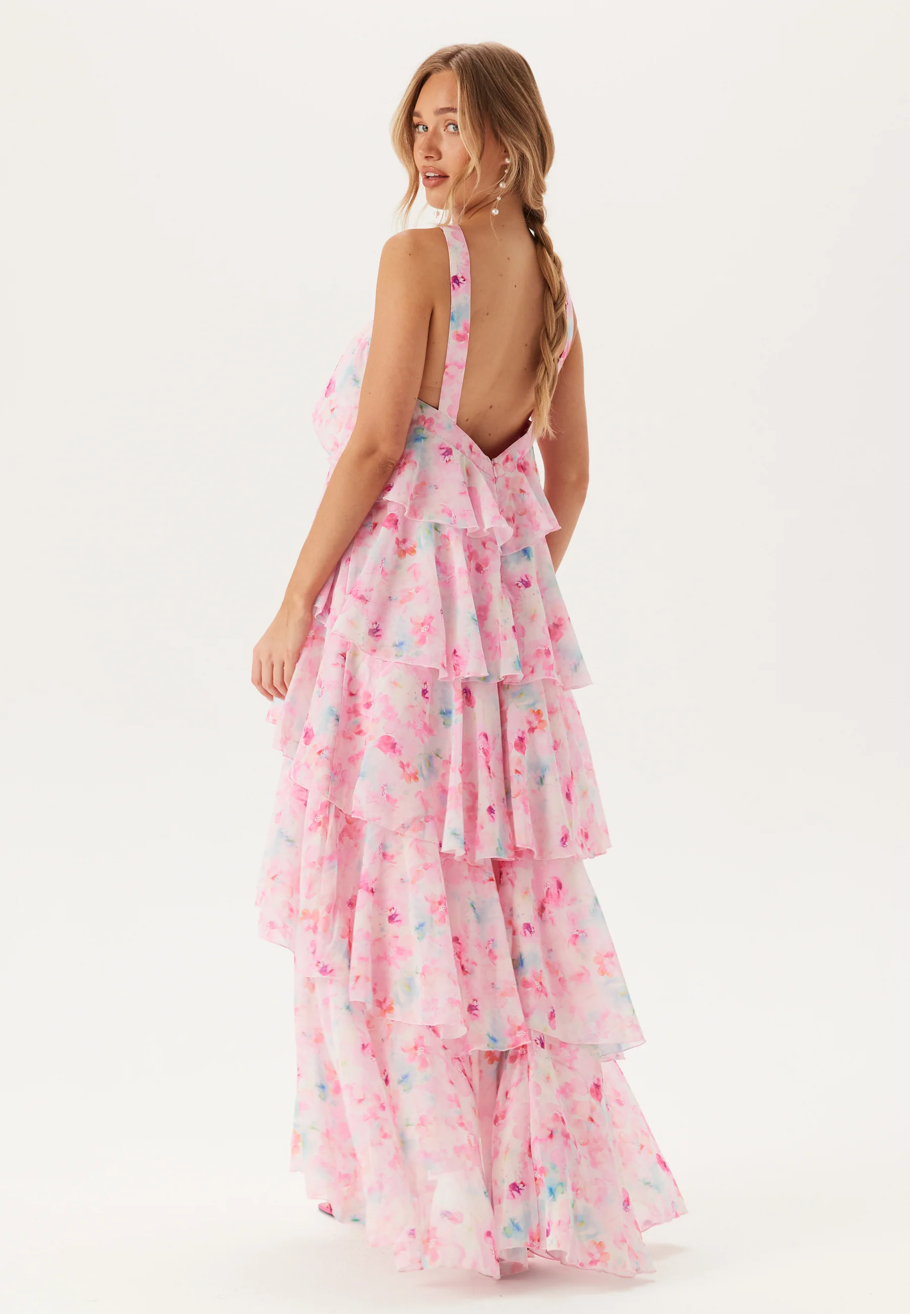 Vmfelicia Sl Ruffle Maxi Dress - Image 3