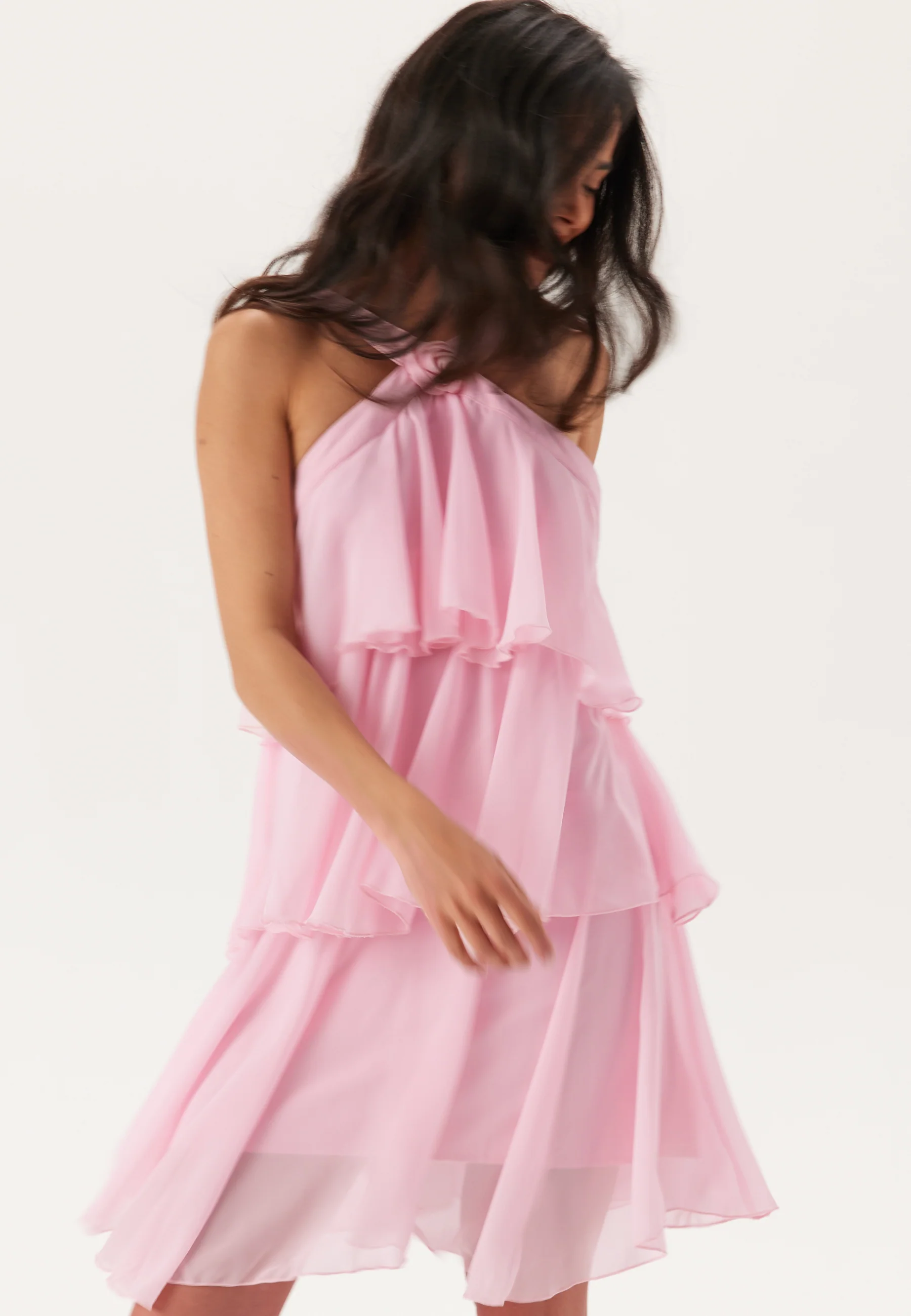 Vmfelicia Sl Ruffle Short Dres - Image 4