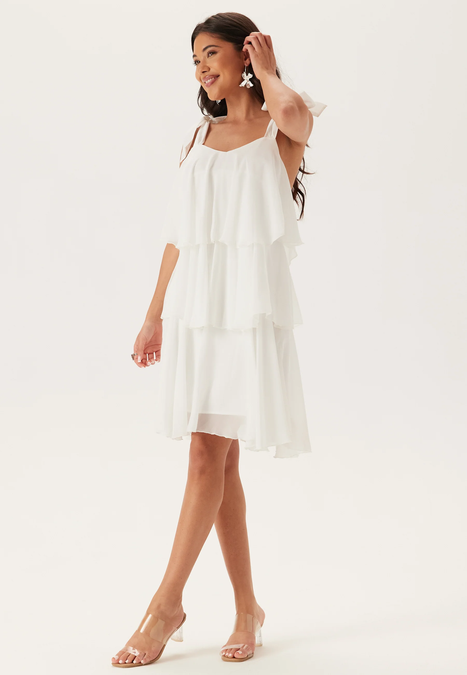 Vmfelicia Tiestrap Ruffle Shor