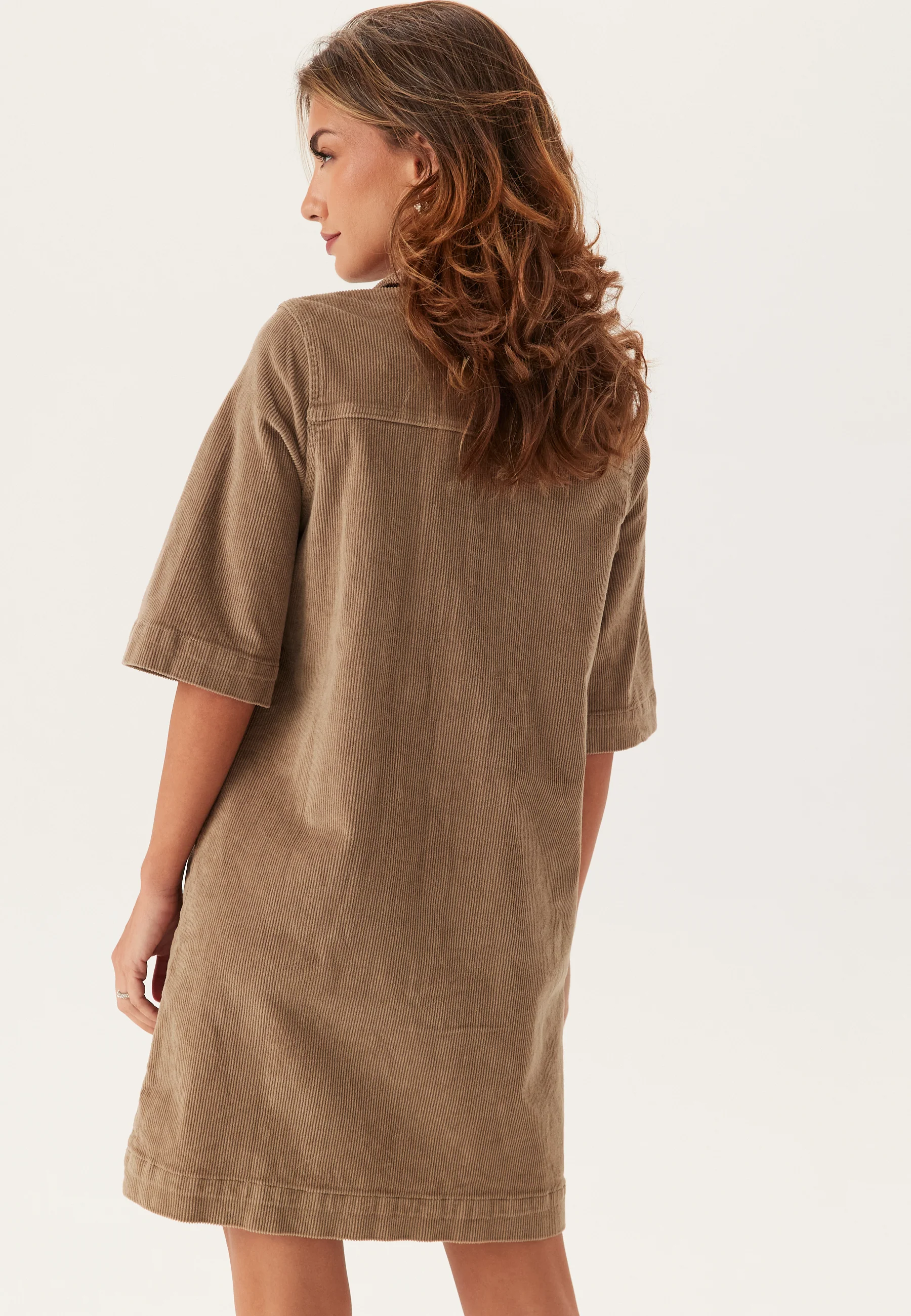 Vmfenja 2/4 SHORT CORDUROY DRESS - Image 2