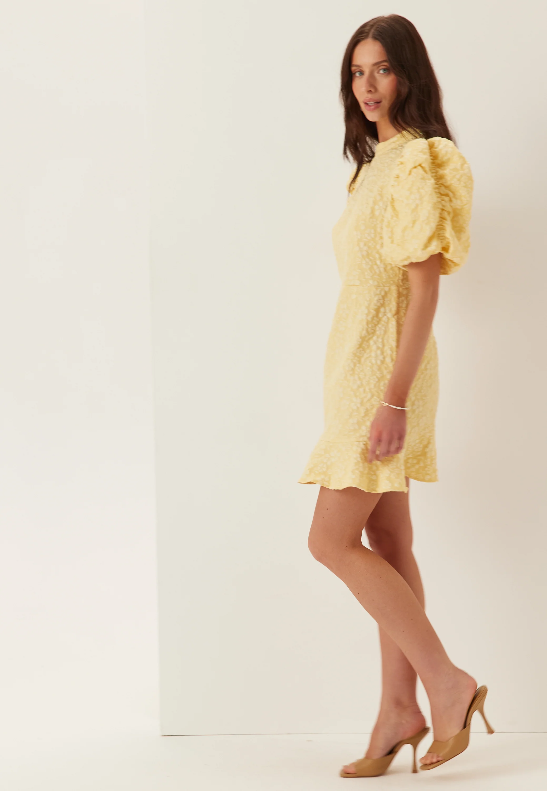 Vmfiona Ss High Neck Short Dress - Image 4