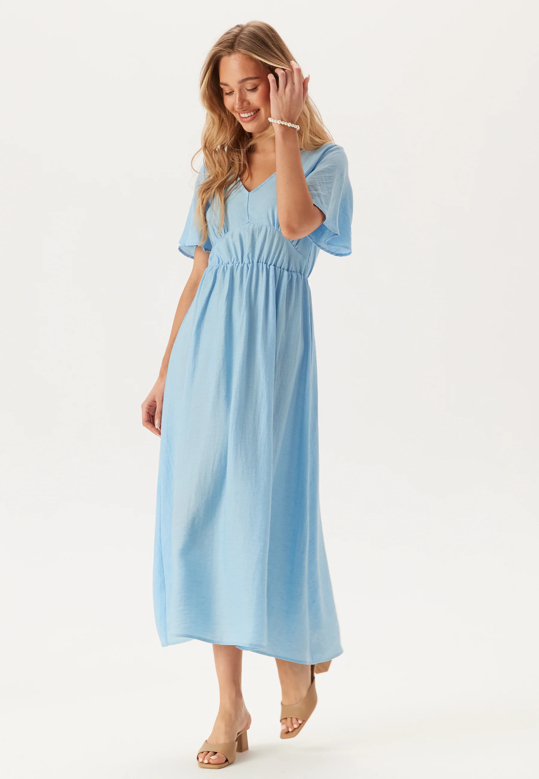 Vmflora Olga Ss 7/8 DRESS DRES - Image 2