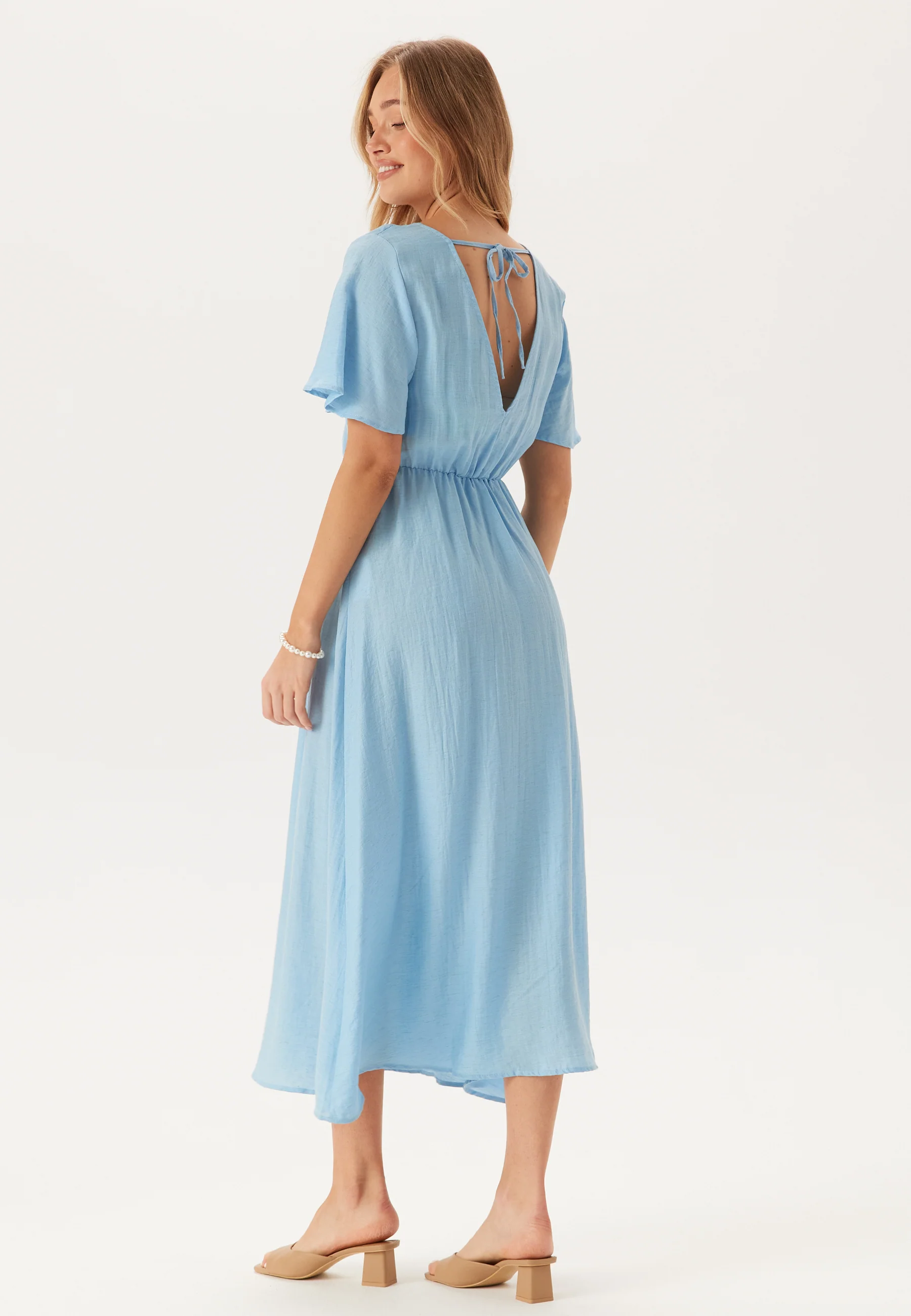 Vmflora Olga Ss 7/8 DRESS DRES - Image 3