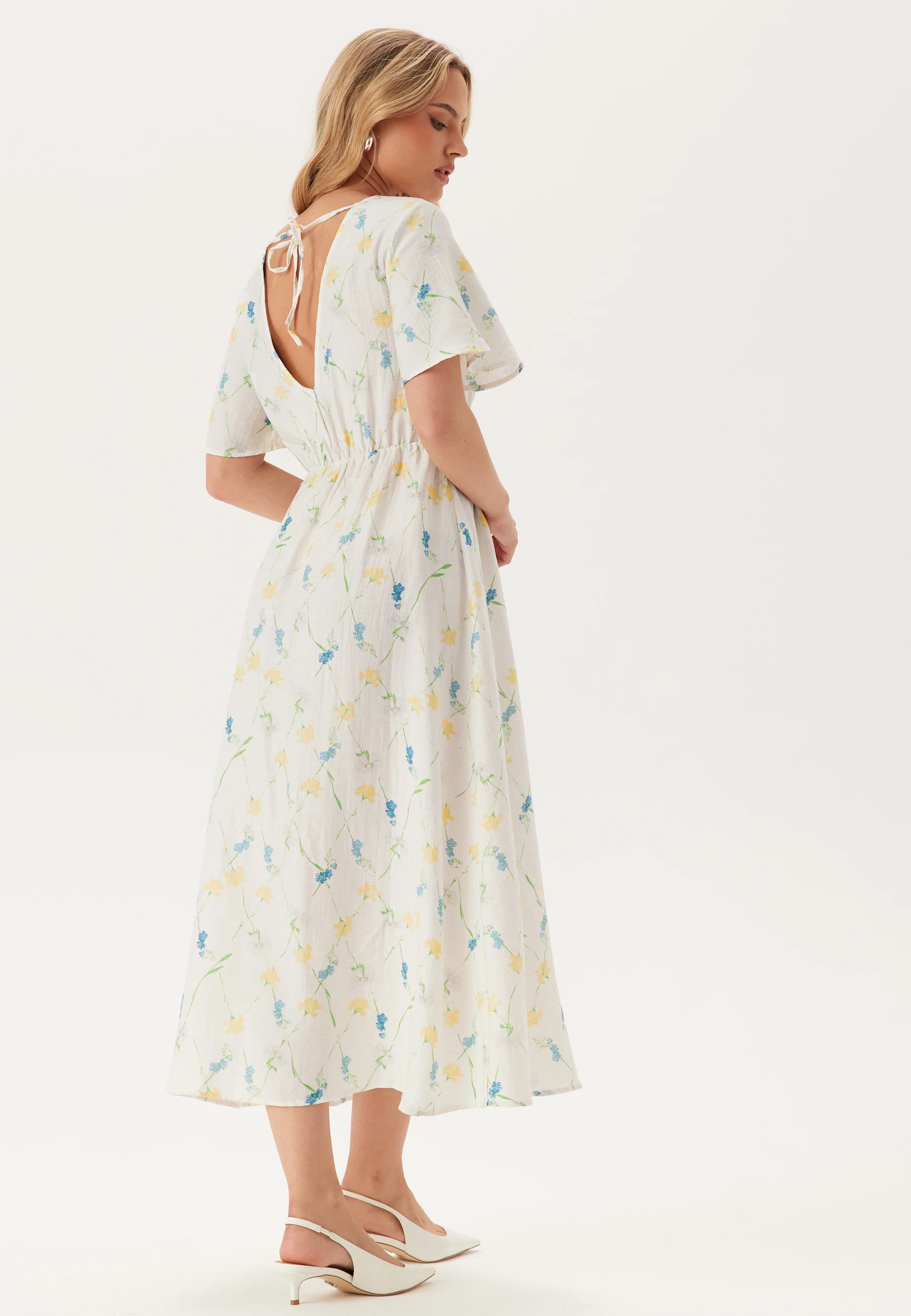 Vmflora Olga Ss 7/8 DRESS DRES - Image 2