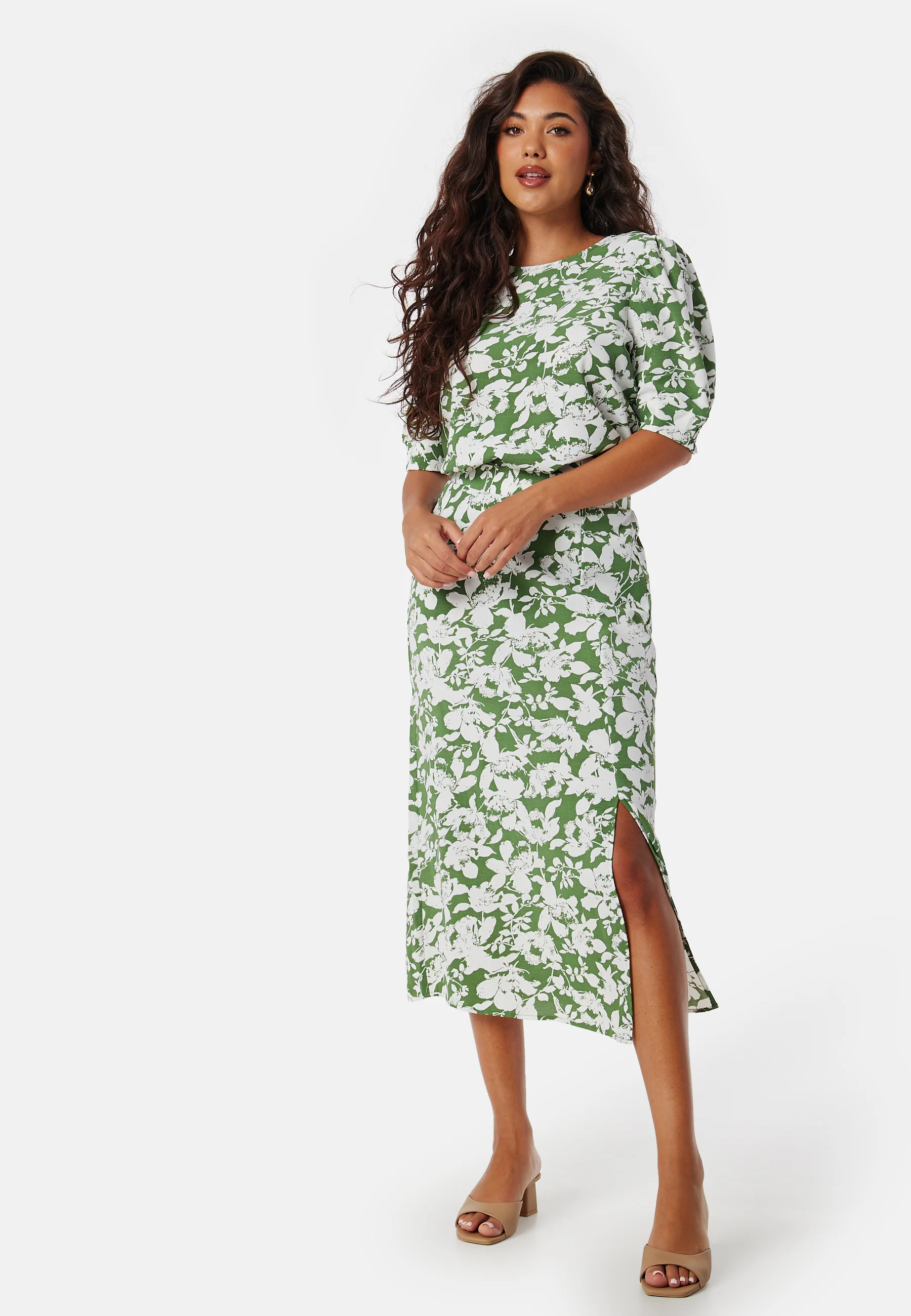 Vmfrej high waist 7/8 pencil skirt - Image 3