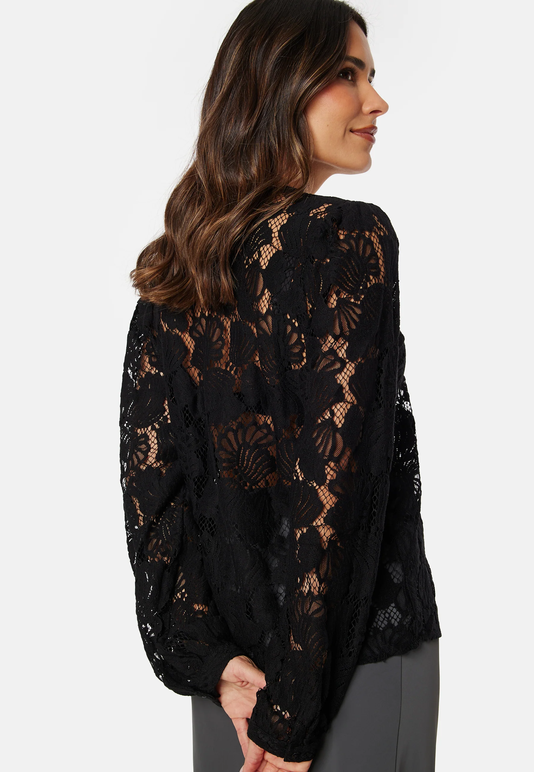 Vmgabena L/S Lace Shirt - Image 2