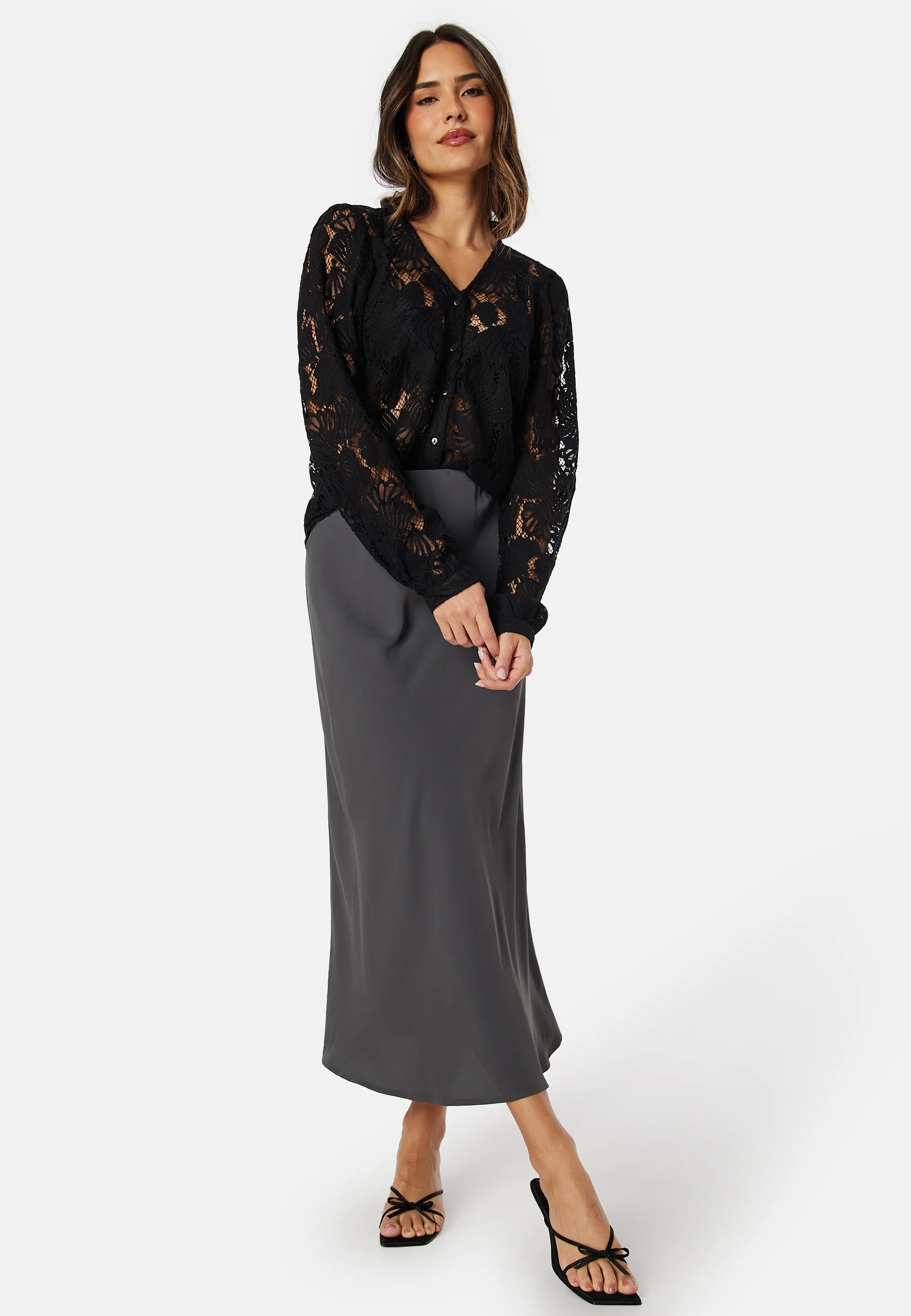 Vmgabena L/S Lace Shirt - Image 3