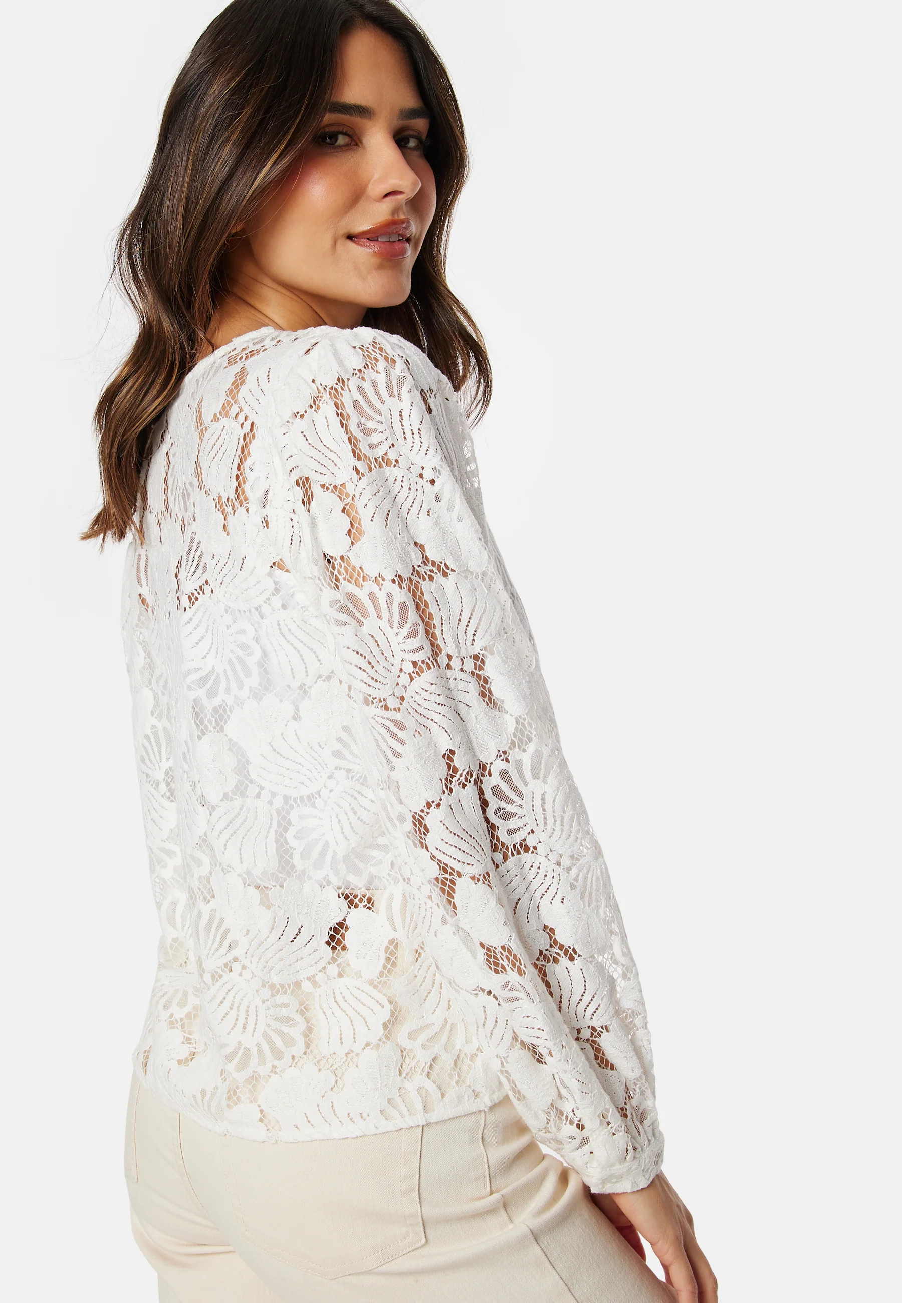 Vmgabena L/S Lace Shirt - Image 2