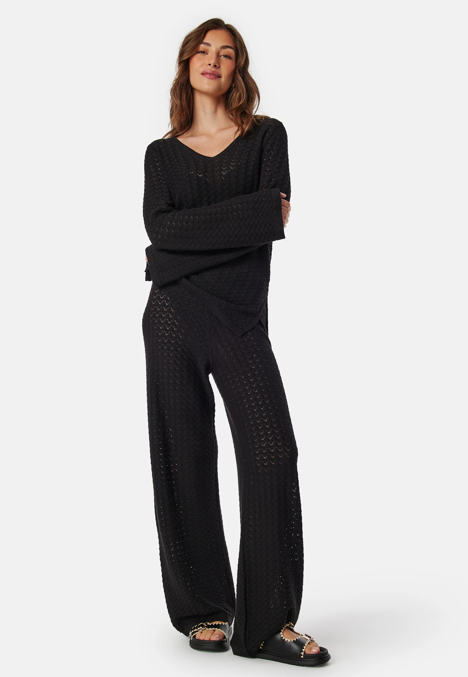 Vmiberia Hw Knit Pants - Image 3