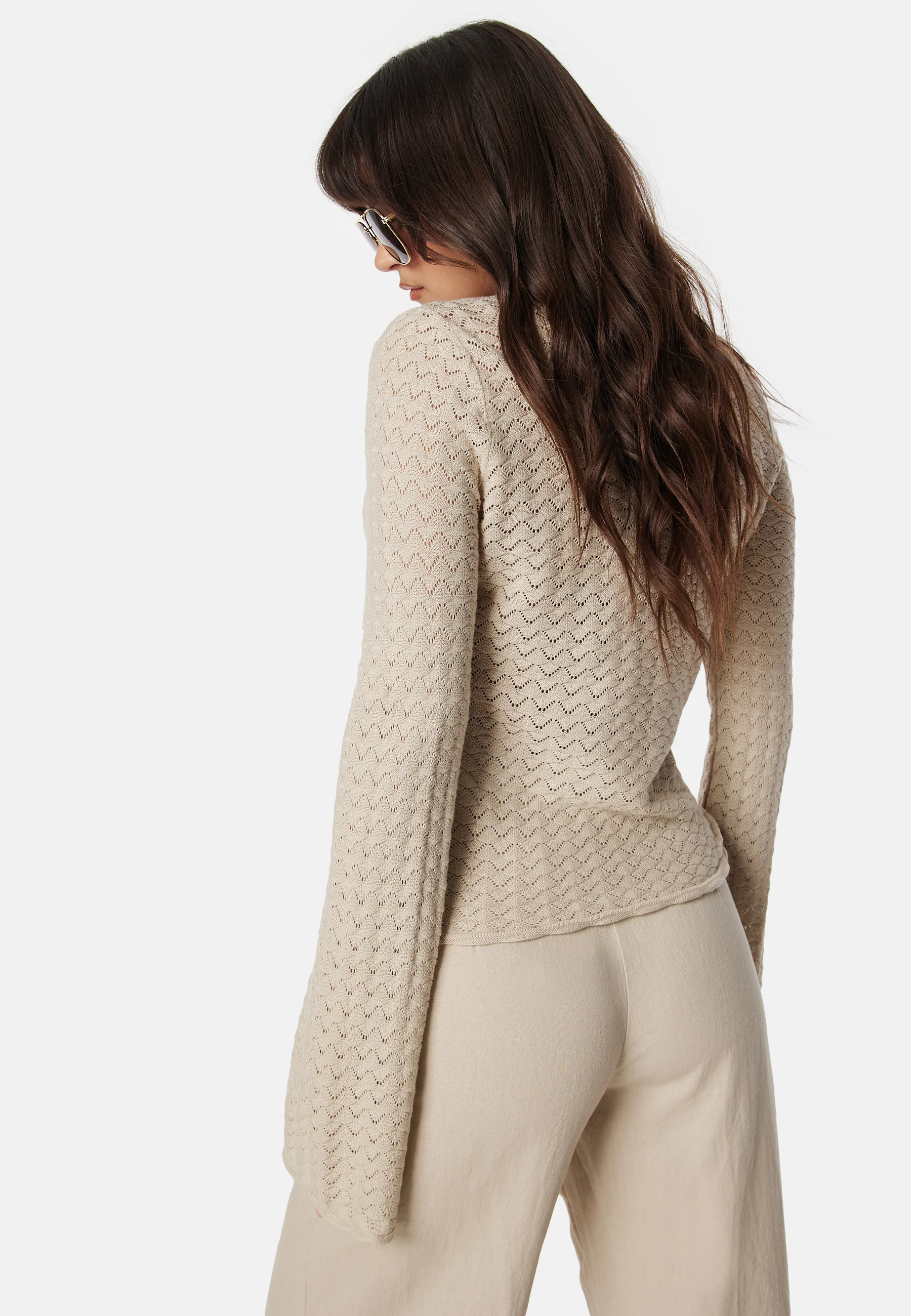 Vmiberia LS O-Neck knit top - Image 3