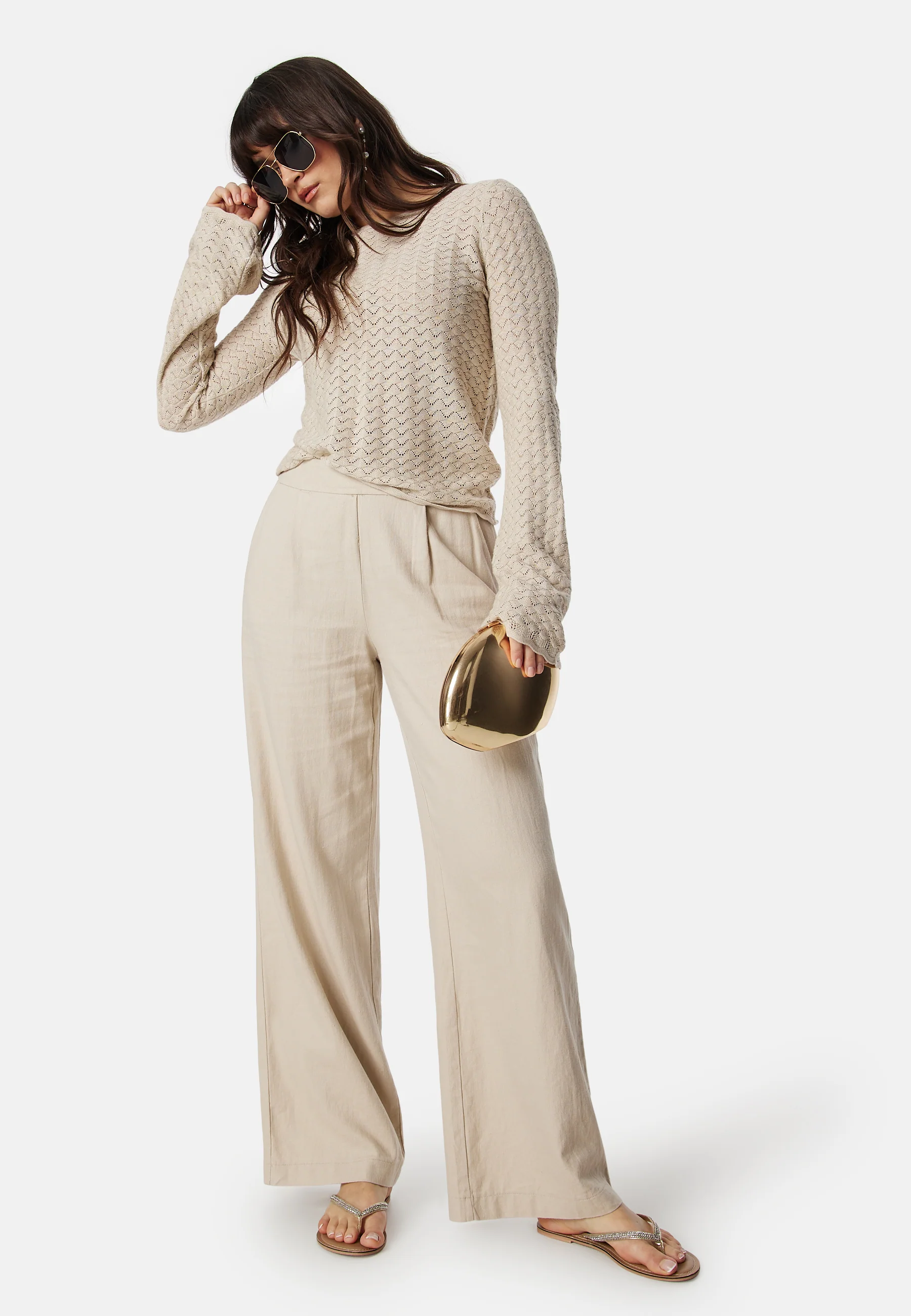 Vmiberia LS O-Neck knit top - Image 4