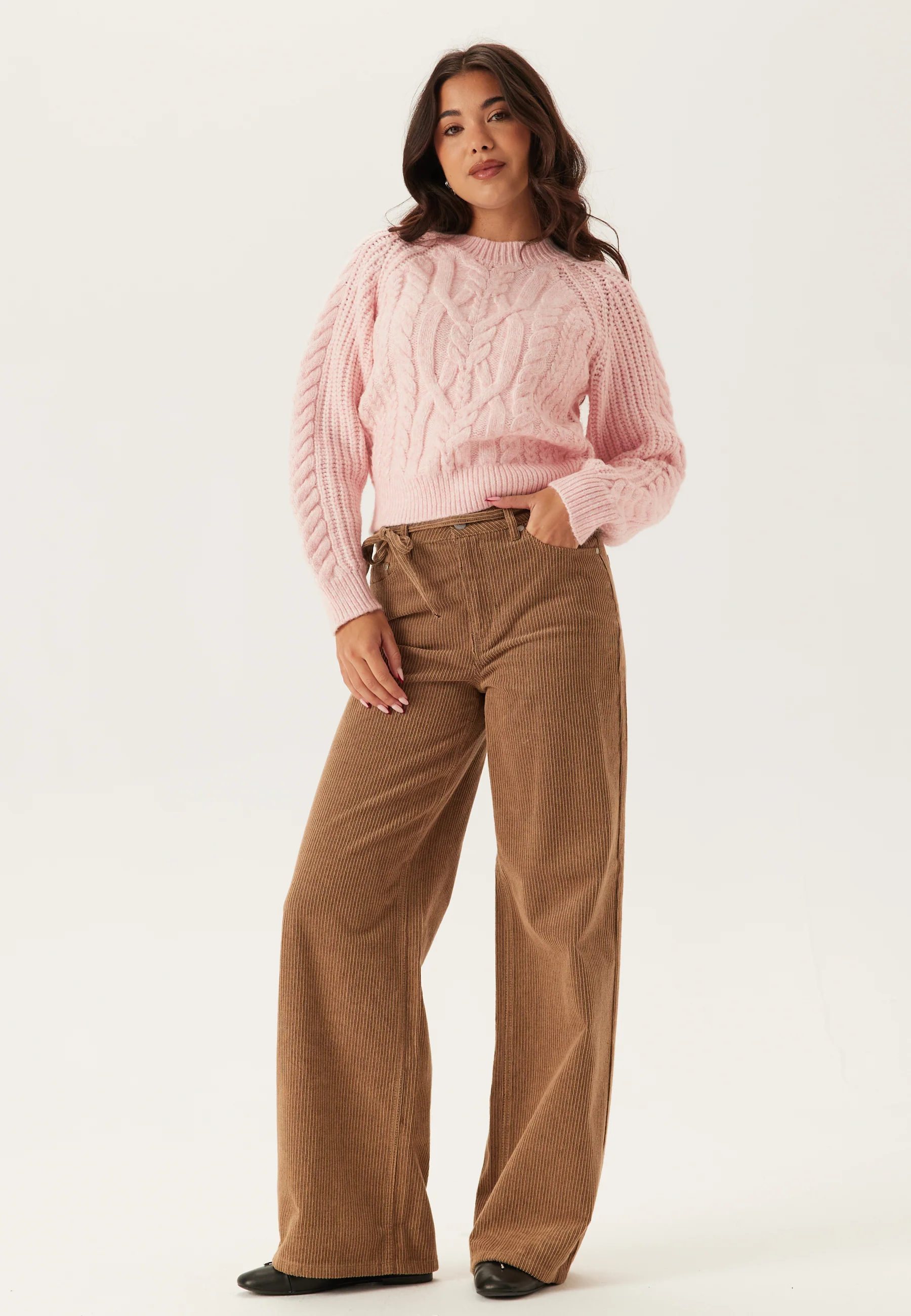 Vmjada Ls O-neck Cable Pullover - Image 3
