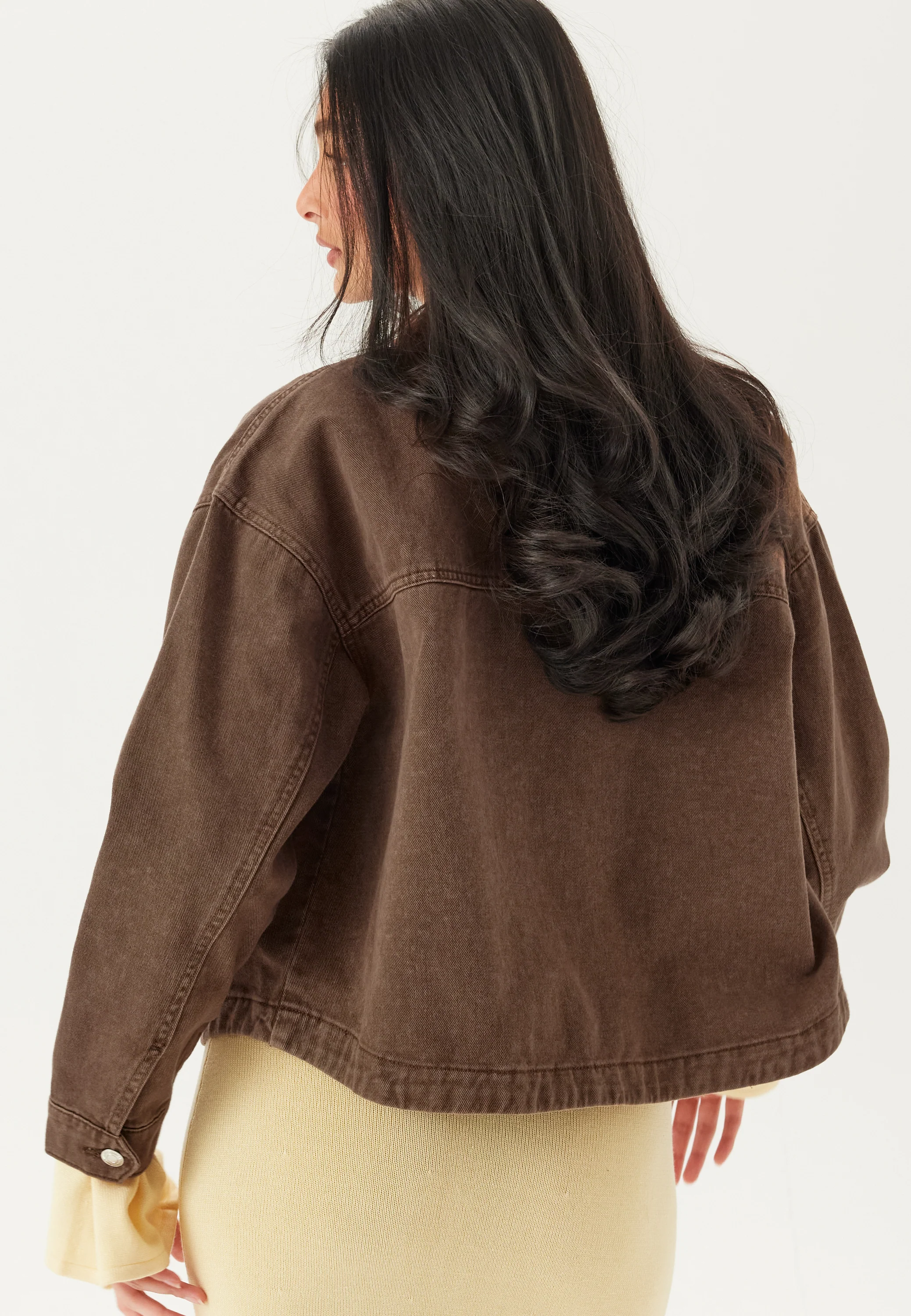 Vmjamie Ls Denim Shacket Mix N - Image 2