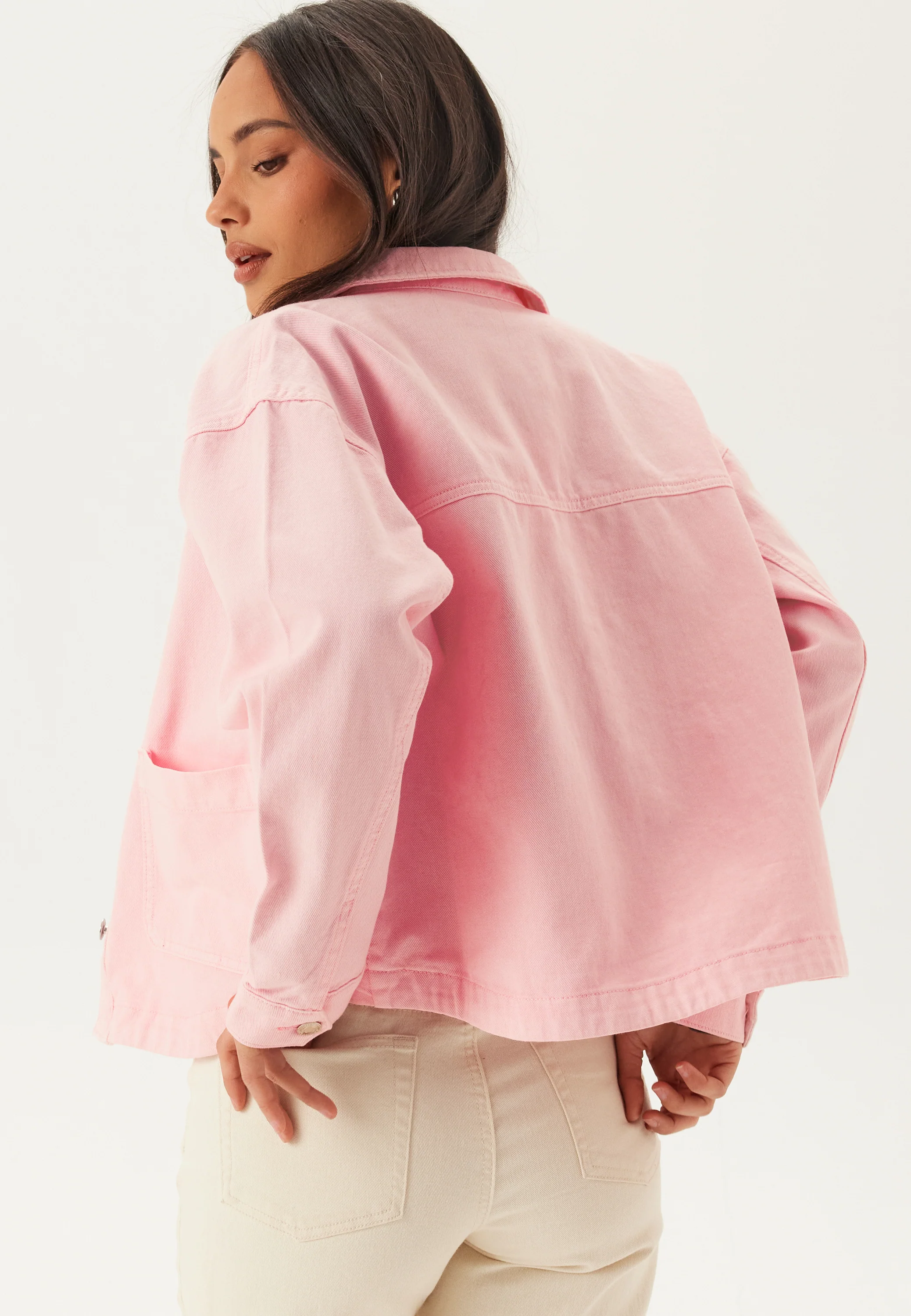 Vmjamie Ls Denim Shacket Mix N - Image 2