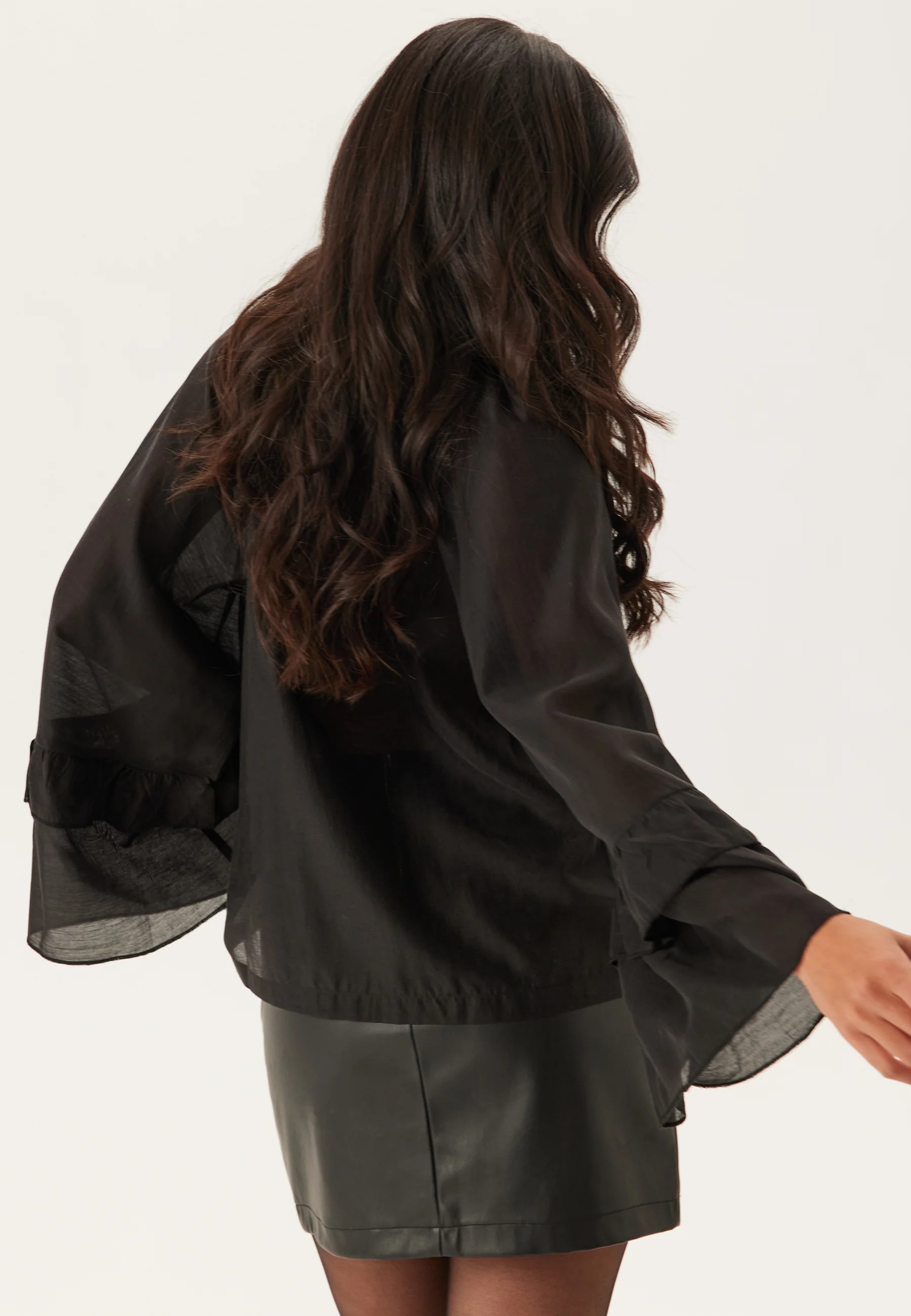 Vmjenna 7/8 Frill Top - Image 2