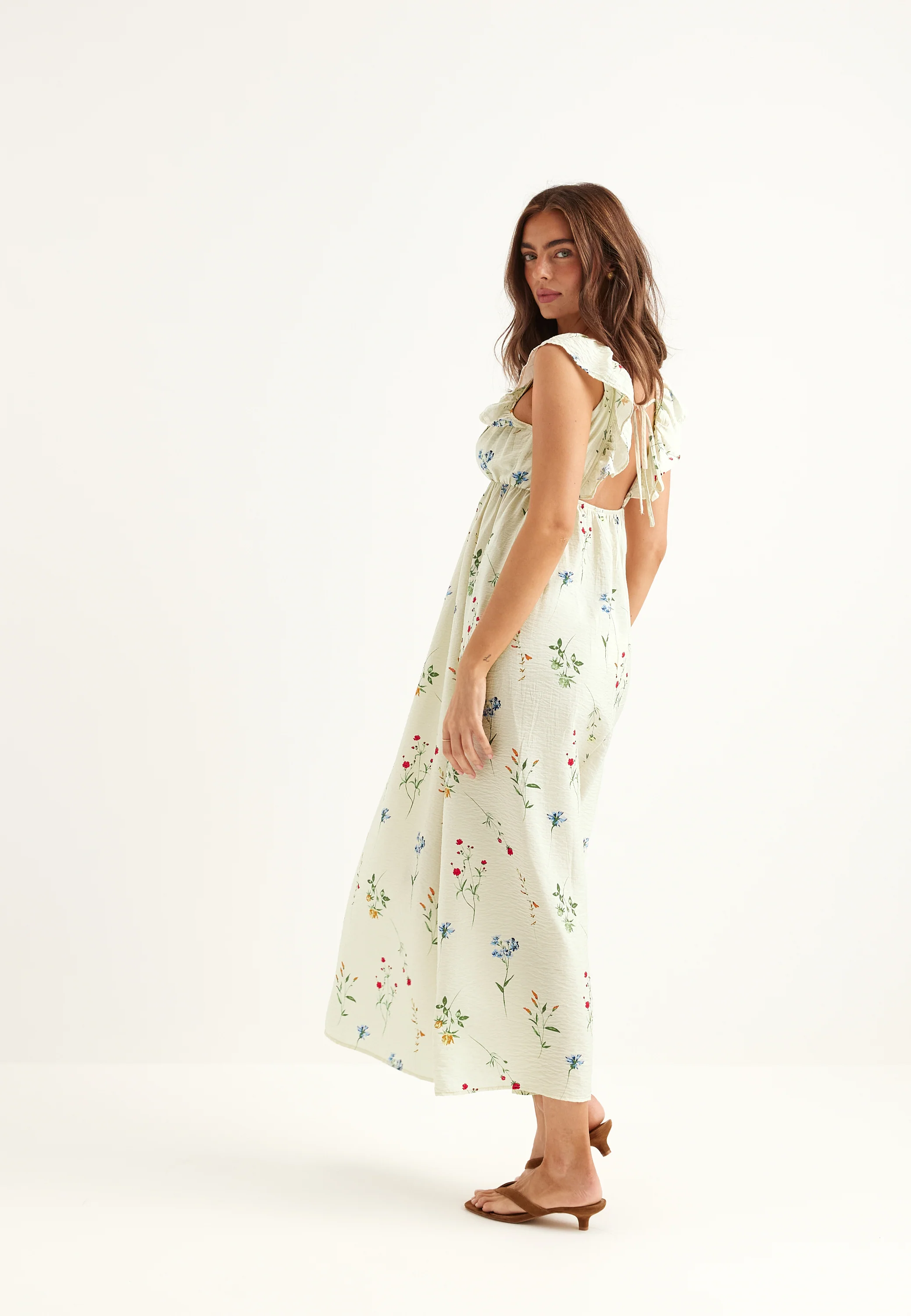 Vmjosie Sl Ankle Frill Dress - Image 2