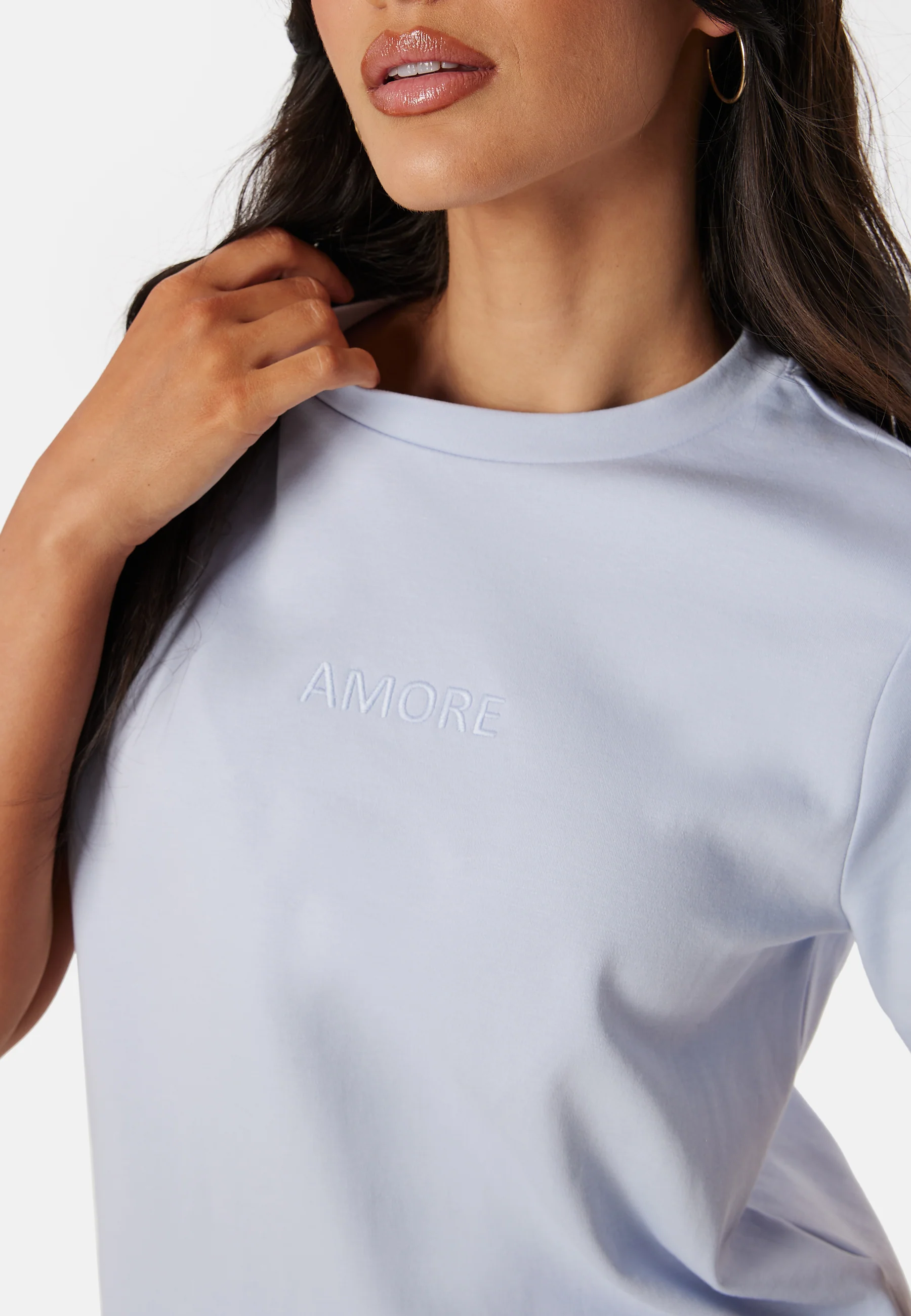Vmkarma SS O-Neck emb shirt - Image 4