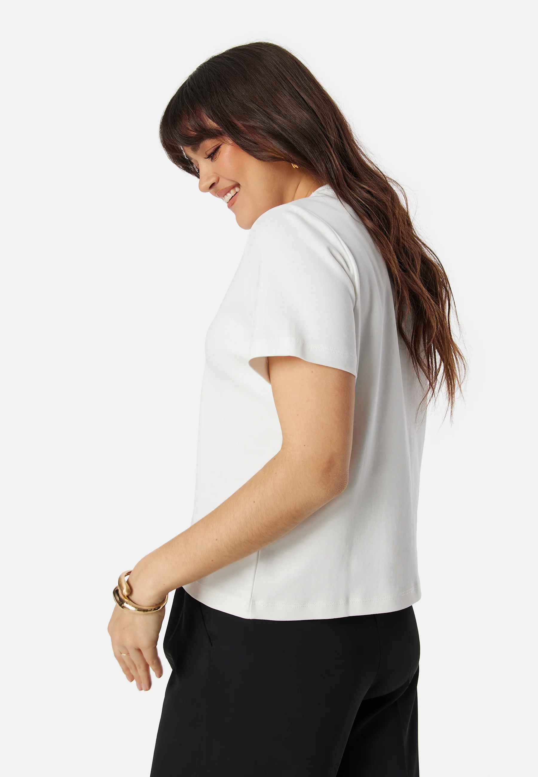 Vmkarma SS O-Neck emb shirt - Image 4