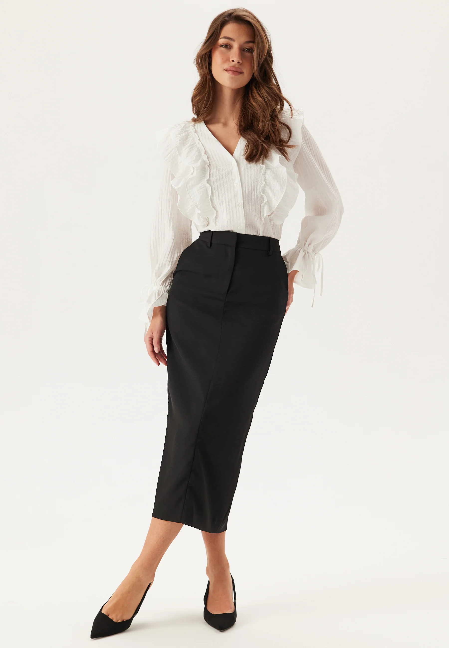 Vmkausa Frill Ls Top - Image 3
