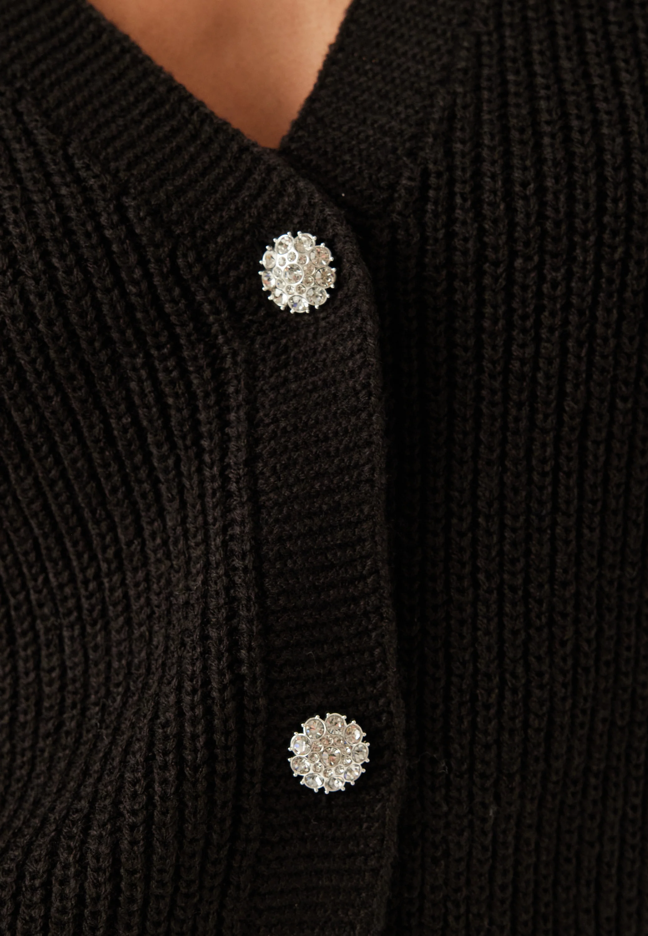Vmlealight Ls V-neck Jewel Cardigan - Image 5