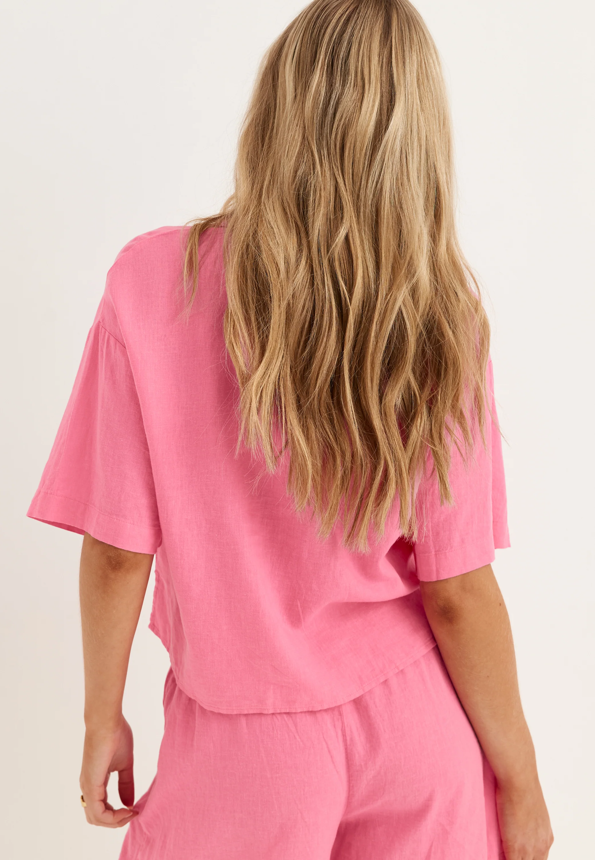 Vmlinn 2/4 SHORT SHIRT WVN NOOS - Image 4