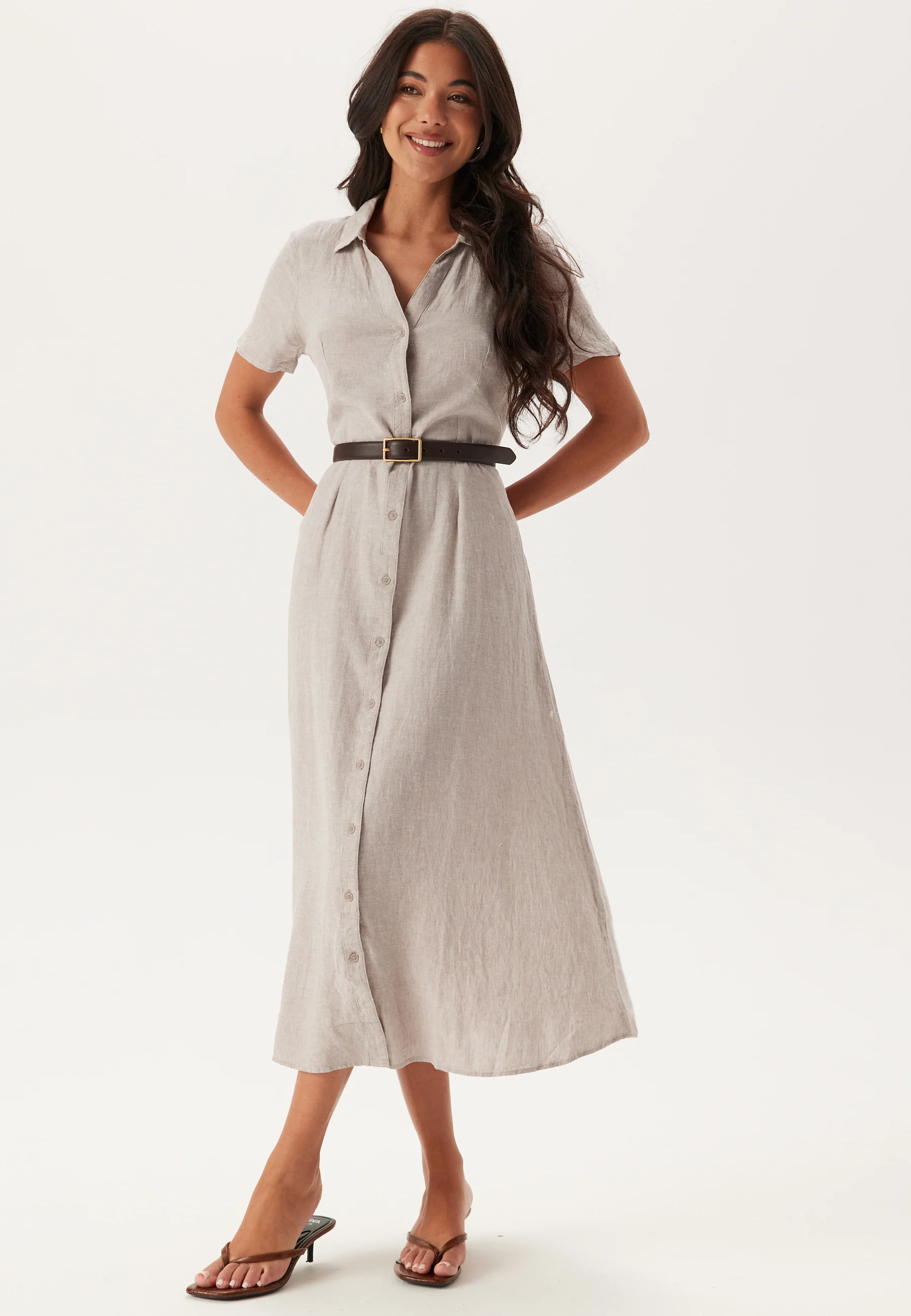 Vmlinn Ss 7/8 VOLUME DRESS